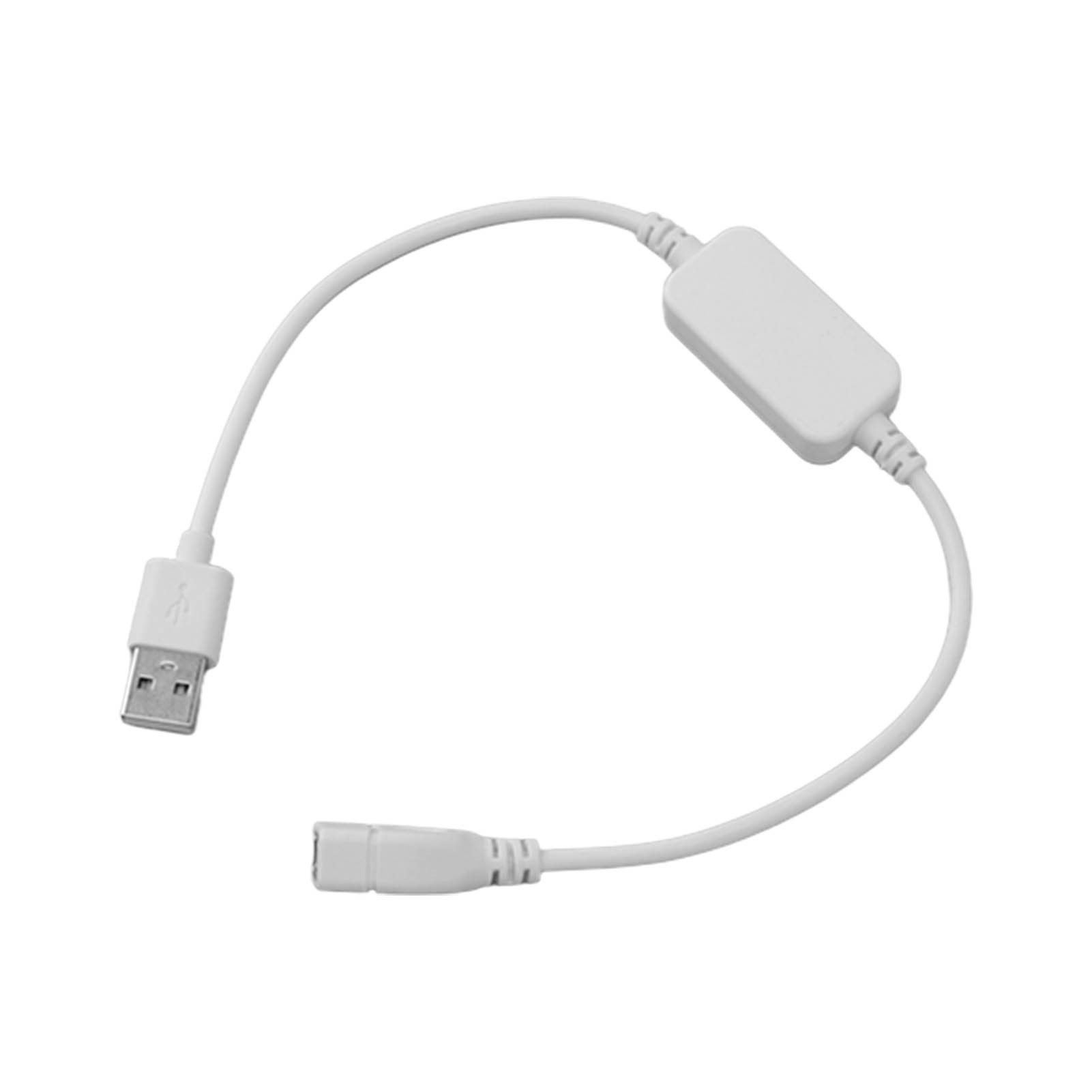 Ip44 Bluetooth-usb-dimmer Für Einfarbige Led-streifen, 433-mhz-funksteuerung, Weiß, Intelligente Fernbedienung
