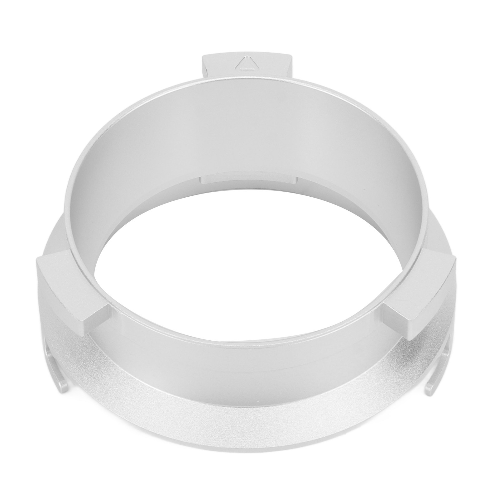 51-mm-dosiertrichter Aus Aluminium (berührungslos) Für Delonghi-nähmaschinen Der Serie 9 (9335, 9155, 9355, 9665), Silber