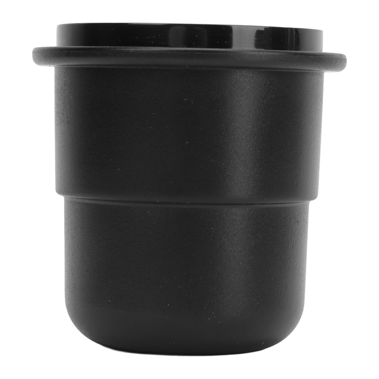 Auslaufsicherer Kaffeepad Aus Kunststoff, 58 Mm Schwarzer Messbecher Für Kaffeemaschinen, Für Zuhause Und Cafés, Wiederverwendbarer Messbecher