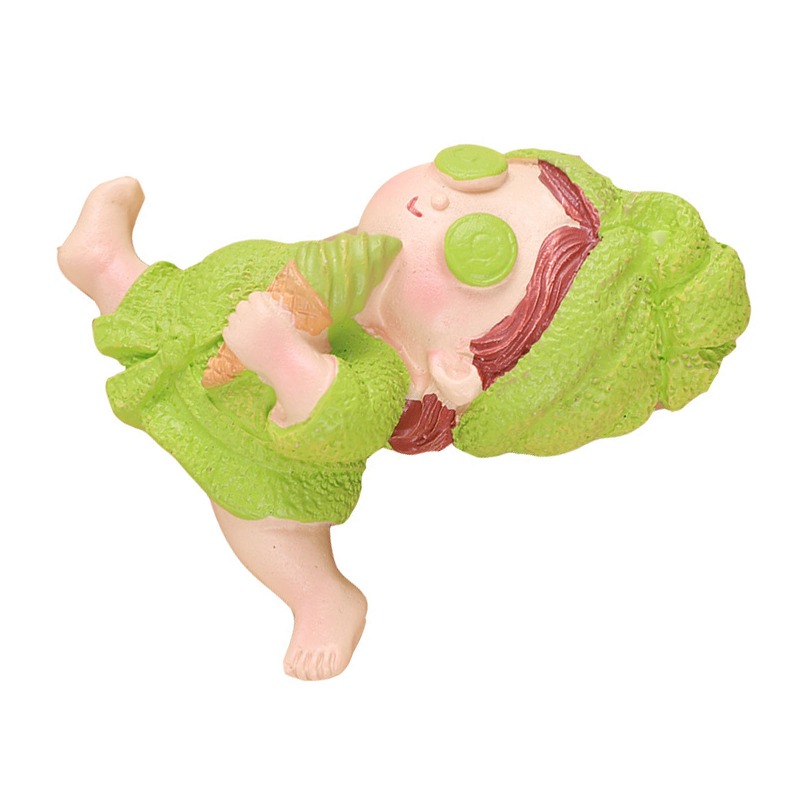 Kühlschrankmagnet Aus Kunstharz, Cartoon-mädchen Im Nachthemd, Dekorativer Magnetaufkleber, Origineller Kühlschrankmagnet, 3d-figur, Küchendekoration, Außergewöhnliches Geschenk