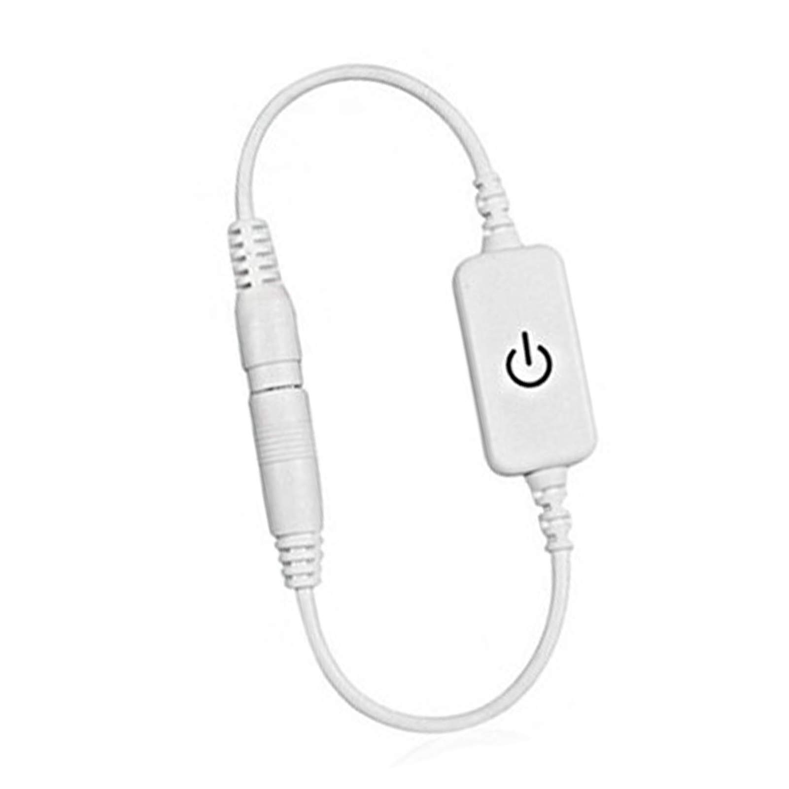 12–24 V 4 A Touch-led-dimmer, Einfarbiger Helligkeitsdimmer Für Led-streifen, Weißer Ein-/ausschalter, Kompakter Controller Für Lichtleisten