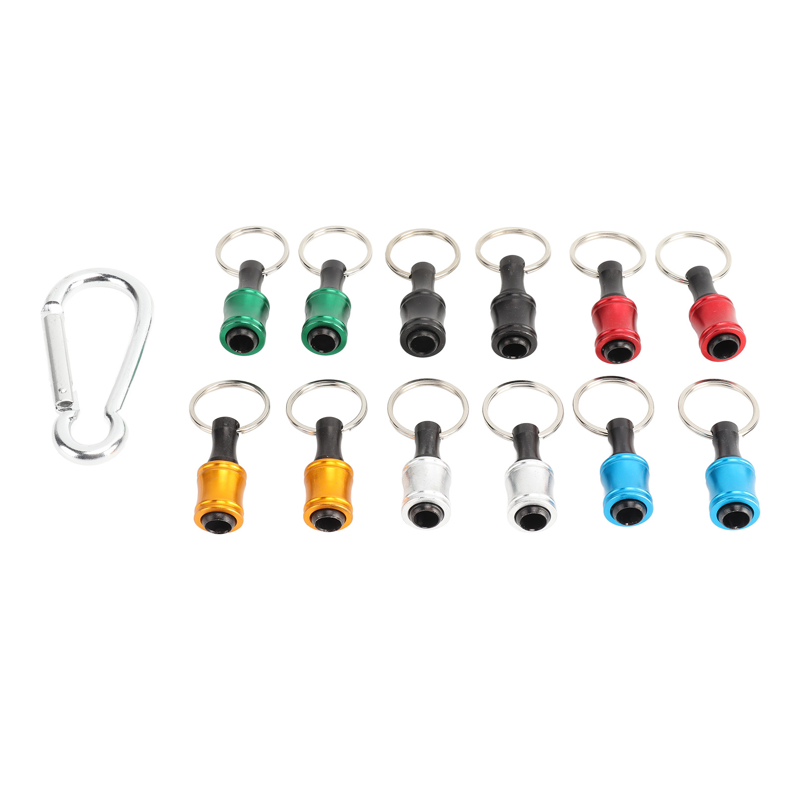 Sechskant-schraubendreherbithalter Für Schlüsselanhänger, Schnellverschlusshalter, Schraubendreherbit-set