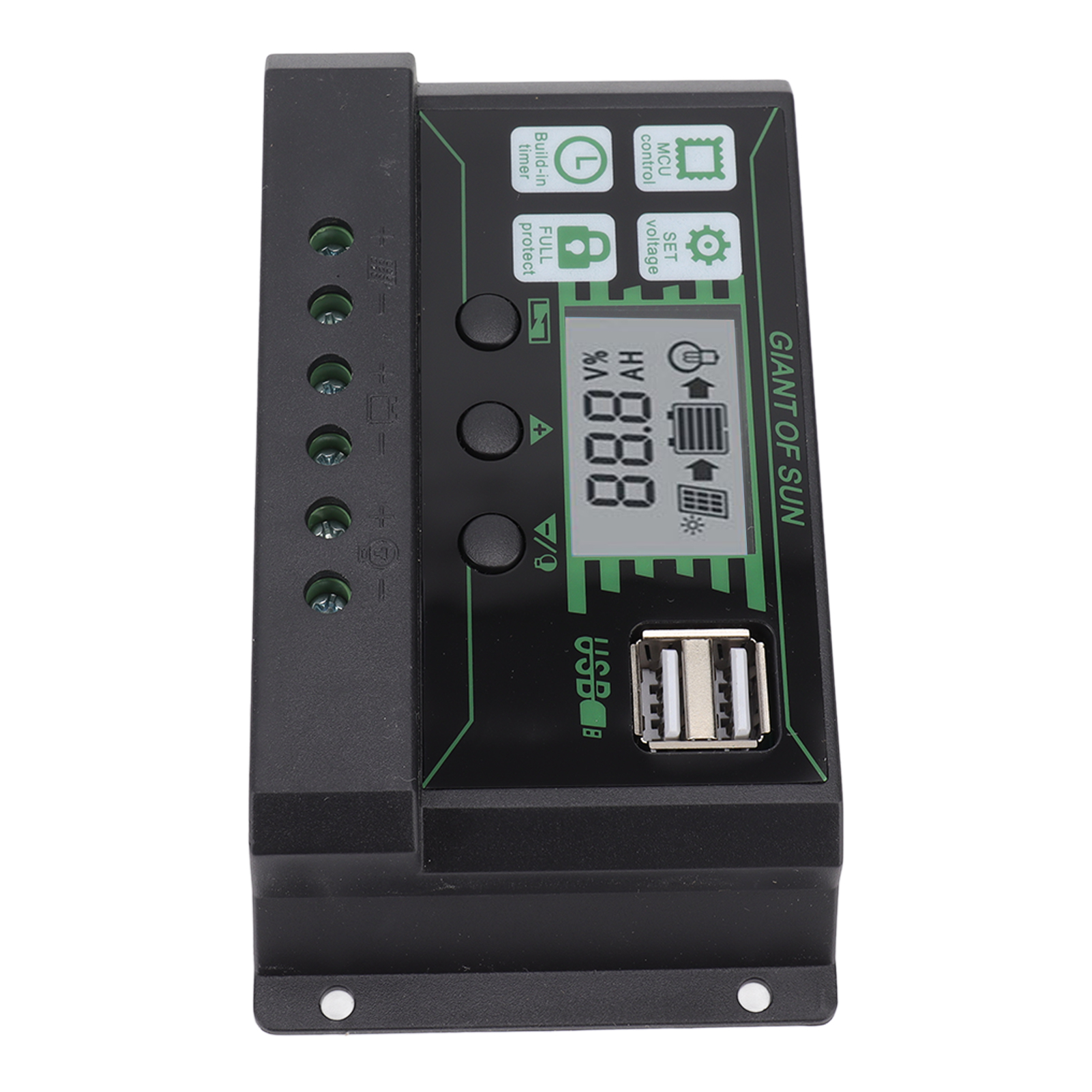 Dualer Usb-pwm-solarladeregler Mit Automatischer Erkennung Für Industrielle Photovoltaikmodule, 5 V 100 A