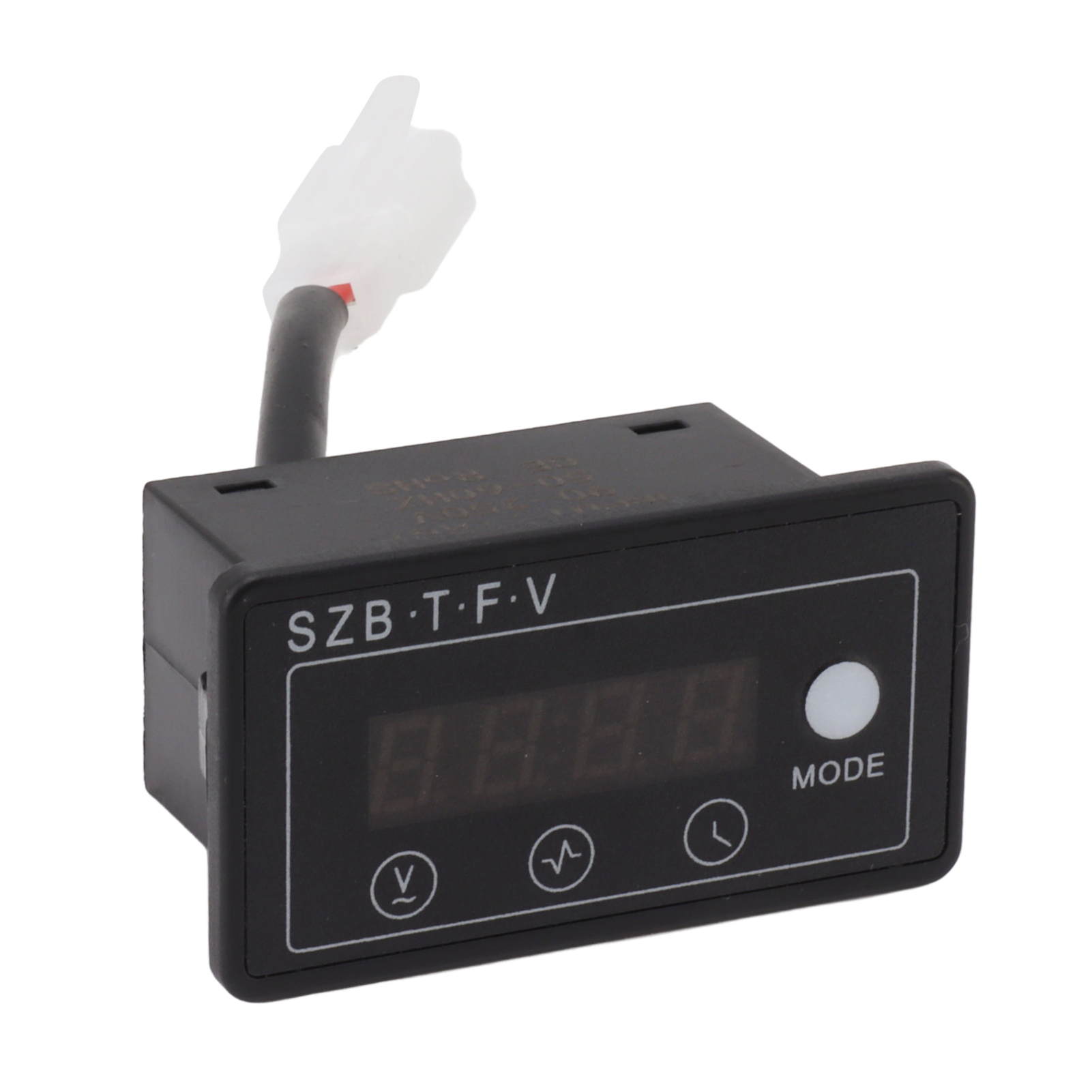 Digitales Spannungsmessgerät 90-250v, Genaue Digitale Anzeige, Schnelle Reaktionszeit, Lcd-bildschirm, Motorvoltmeter, Spannungsmessgerät Für Stromaggregate, 90-250v Ac.
