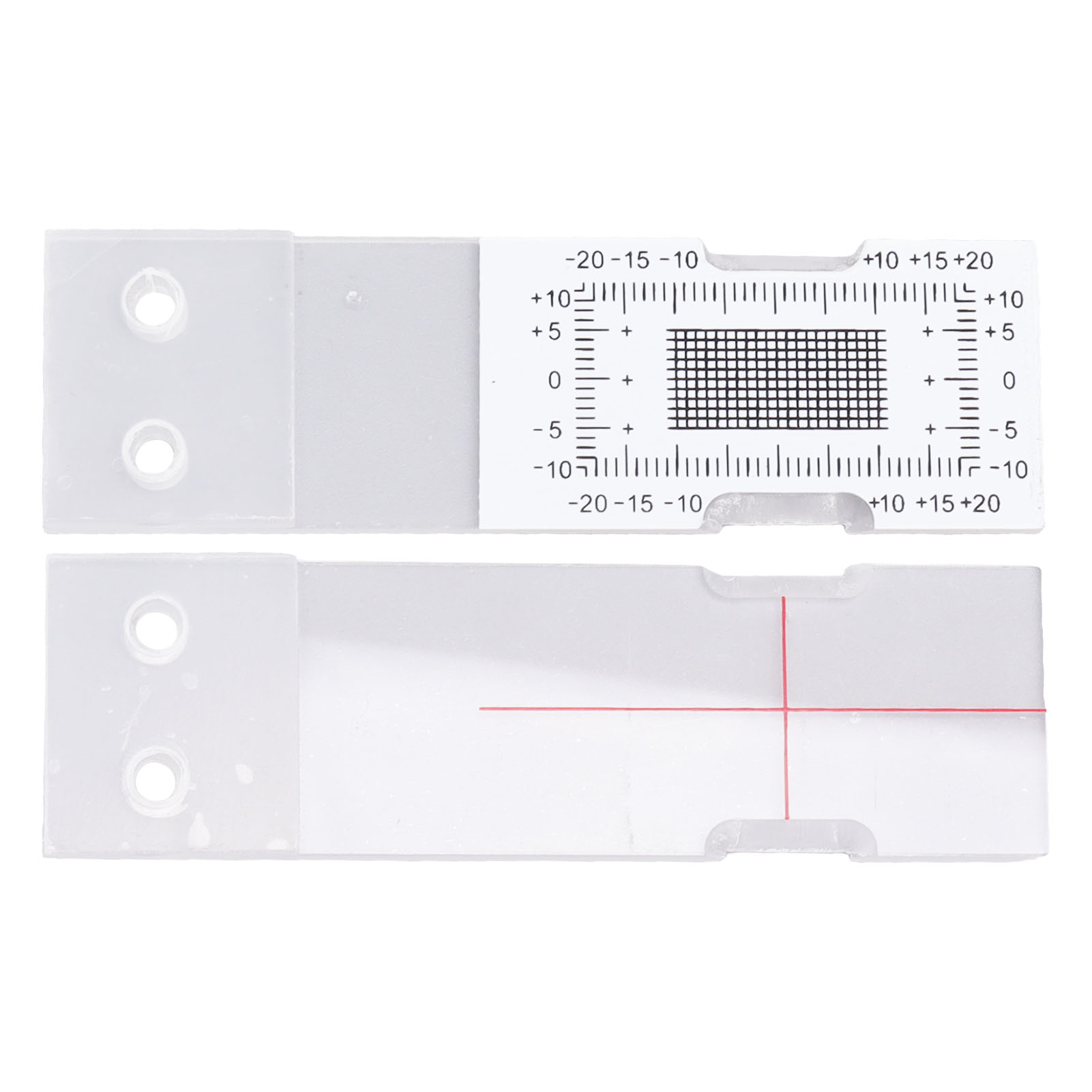 Acryl-wandrisslehre, Wandrissmesser, Winkelrisskomparator, Standard-kontrolllineal, Gebäudemesswerkzeug