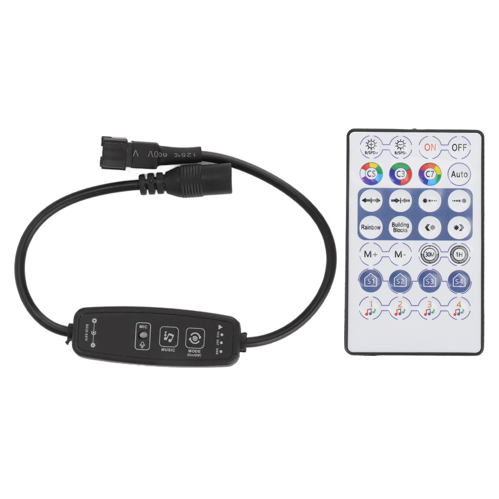 Intelligenter Drahtloser Wlan-controller Für Rgb-led-streifen Für Android Und Ios (5–24 V Dc)