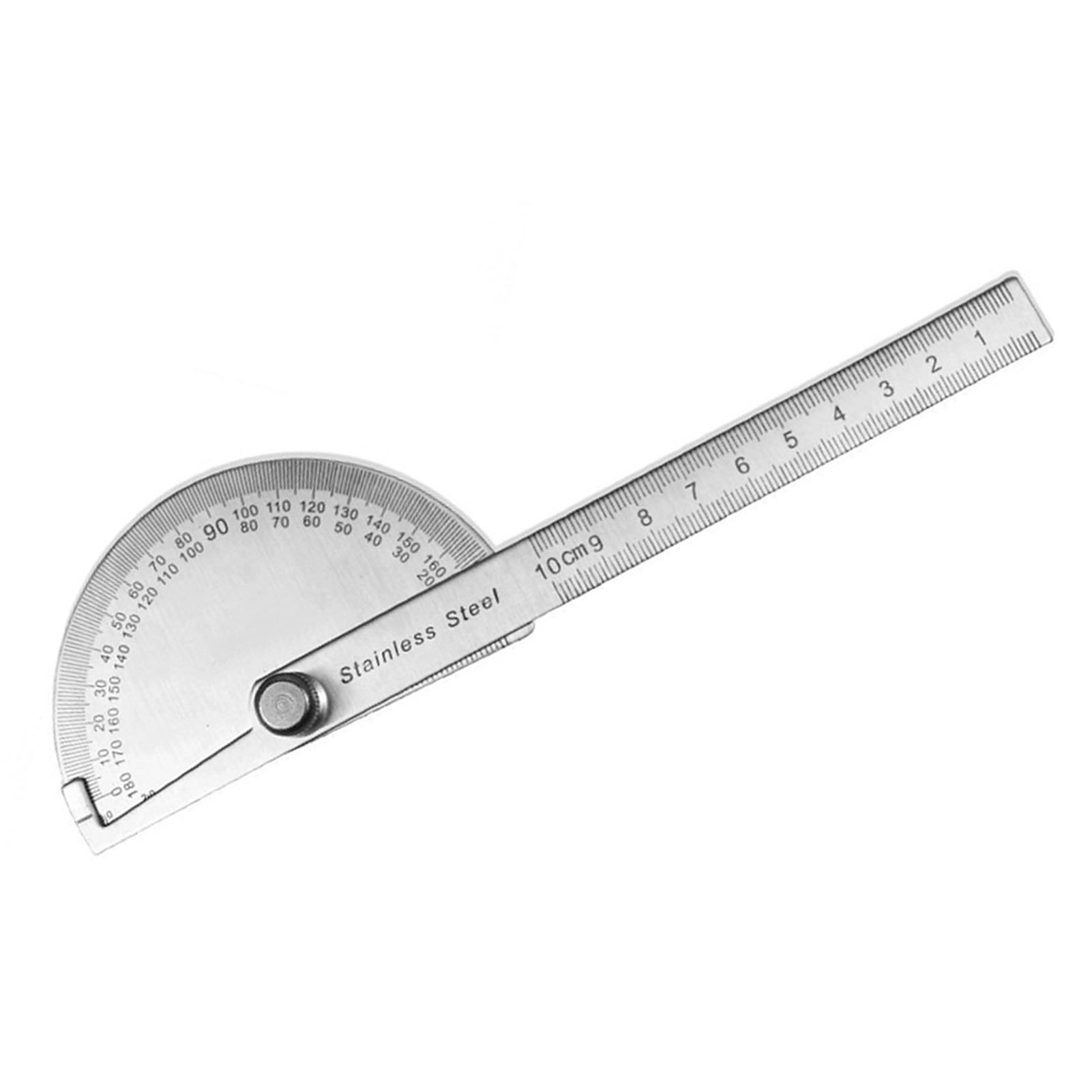 180°-winkelmesser Aus Edelstahl, Verstellbarer Winkelmesser, Stahlarm, Präzisions-messwerkzeug Für Die Holzbearbeitung