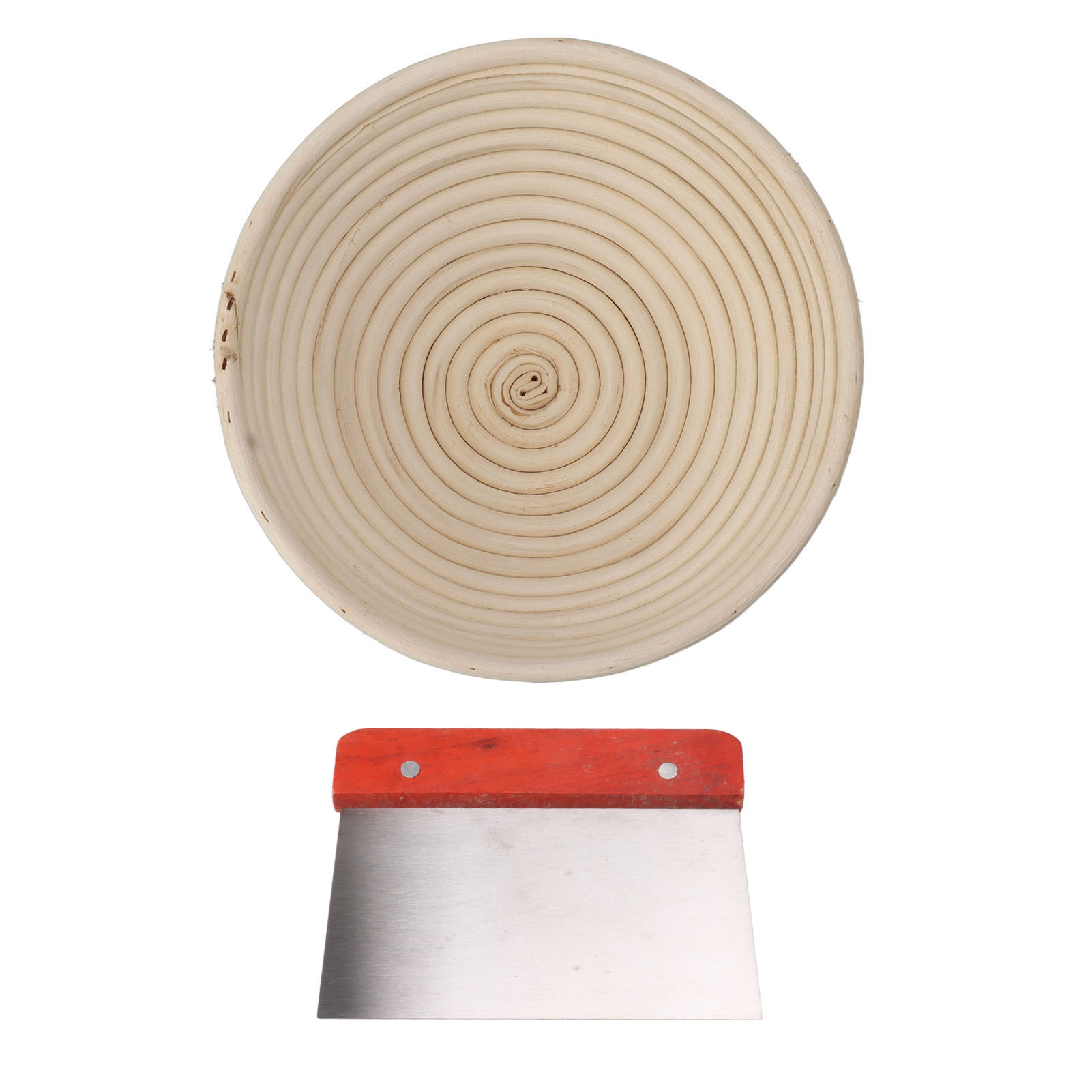 Brotgärkorb Aus Rattan Mit Schutzgewebe, Teigschüssel, 24,5 Cm Durchmesser, 2er-set