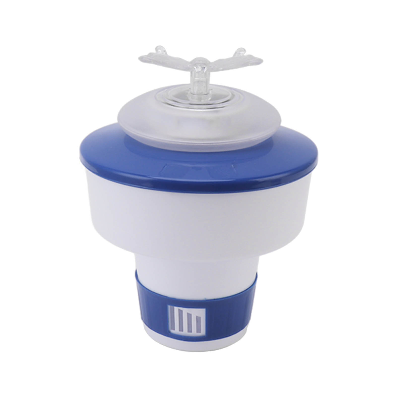 Verstellbarer, Schwimmender Miniatur-chemikalienspender Aus Kunststoff, 600 Mah, Chlordiffusor Für Spa, Whirlpool Und Kleine Pools, Schmetterlingslampe.