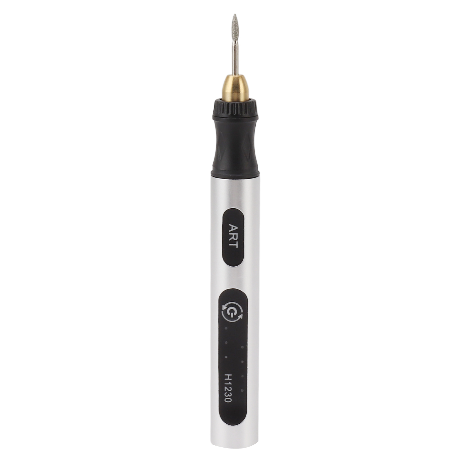 Kabelloser Elektrischer Gravierstift, Tragbares, Rutschfestes Rotationswerkzeug, Silberfarben, Usb 4,2 V 300 Mah, Gravierstift Für Metall, Glas Und Holz