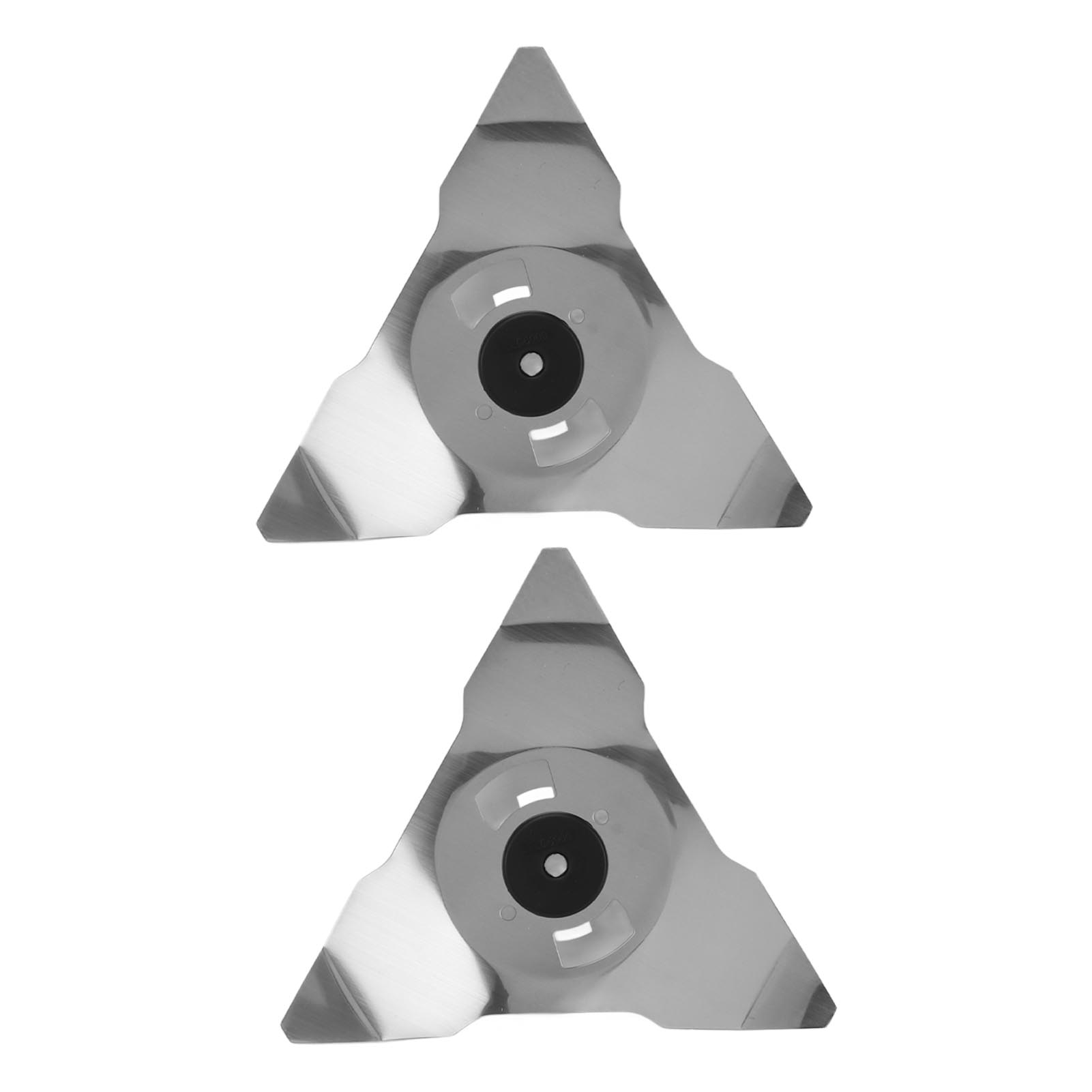 Set Mit 2 Dreieckigen Messern Für Mähroboter, Edelstahl, Präzisionsschnitt, Kompatibel Mit Rc Tc Mc Rs, Langlebige Ersatzteile