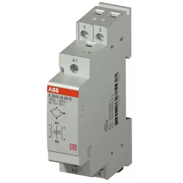 Serien-stromstoßschalter Sp.12vac,16a,2no