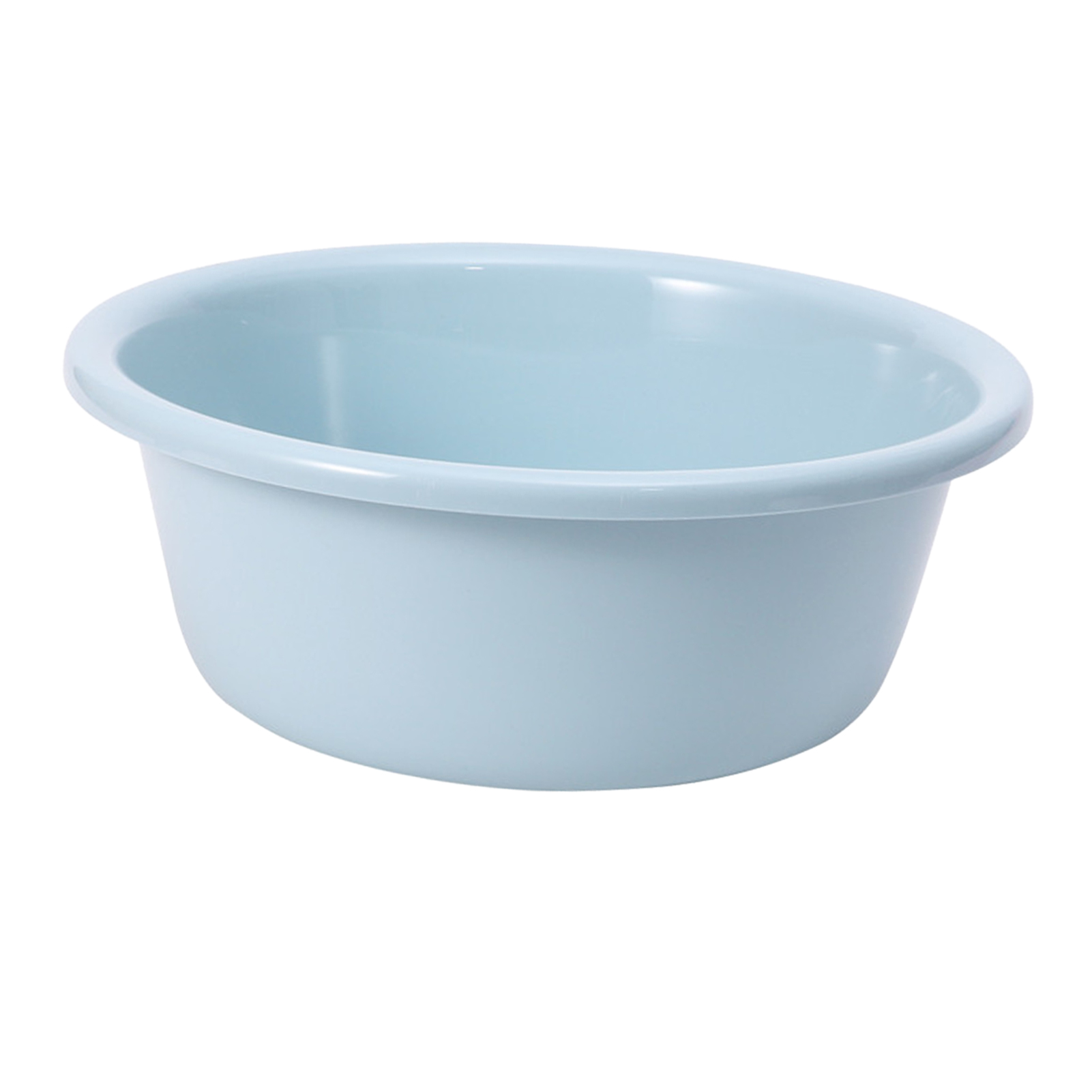Runder, Dickwandiger Toiletteneimer Aus Kunststoff Für Babys, Schüler Und Studentenwohnheime Kleine Größe 29,5 X 10 Cm Blau Verstärktes Modell