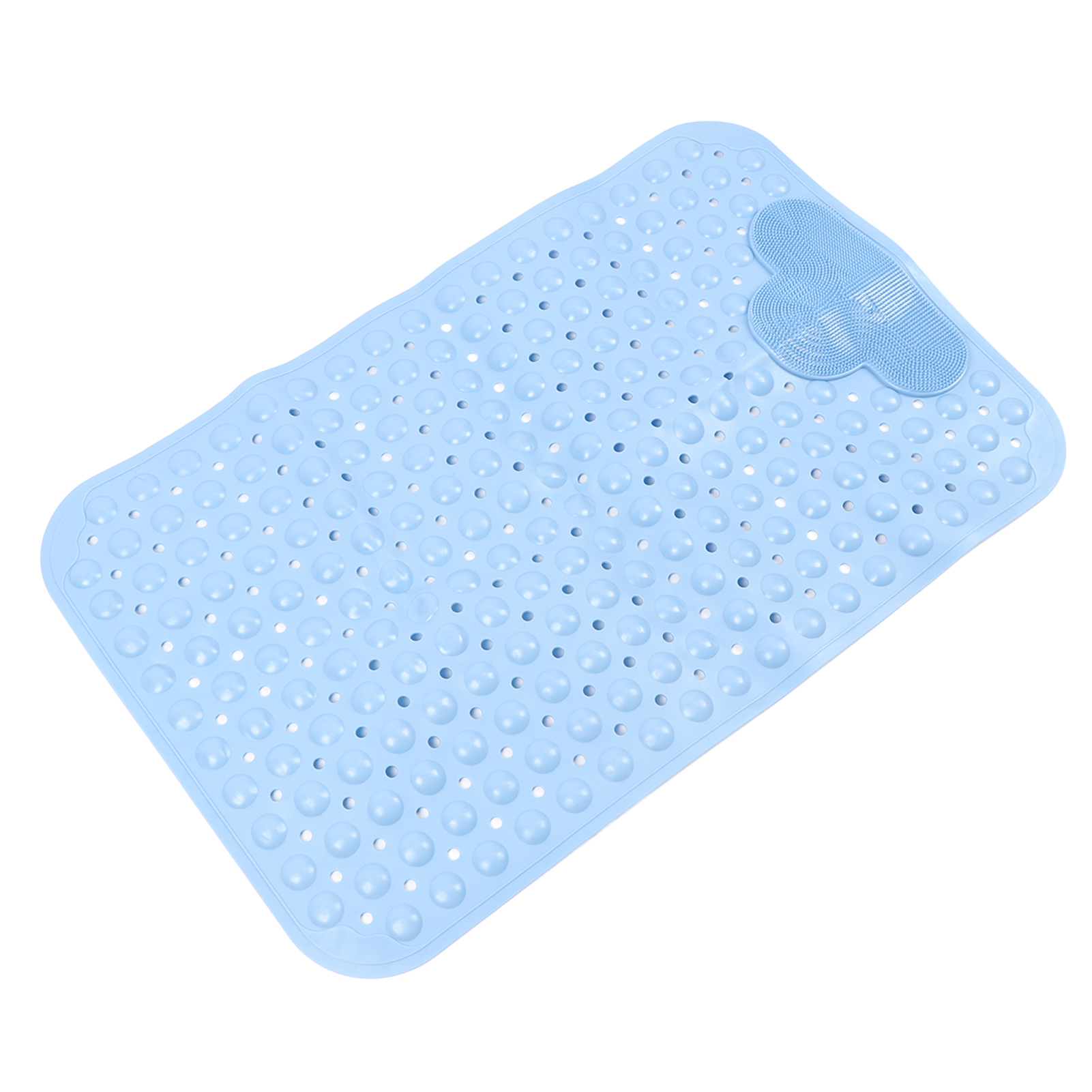 Dicke, Rutschfeste Pvc-badematte Mit Starken Saugnäpfen Für Den Badezimmerboden, Blau, Robuste Duschmatte Mit Starker Befestigung