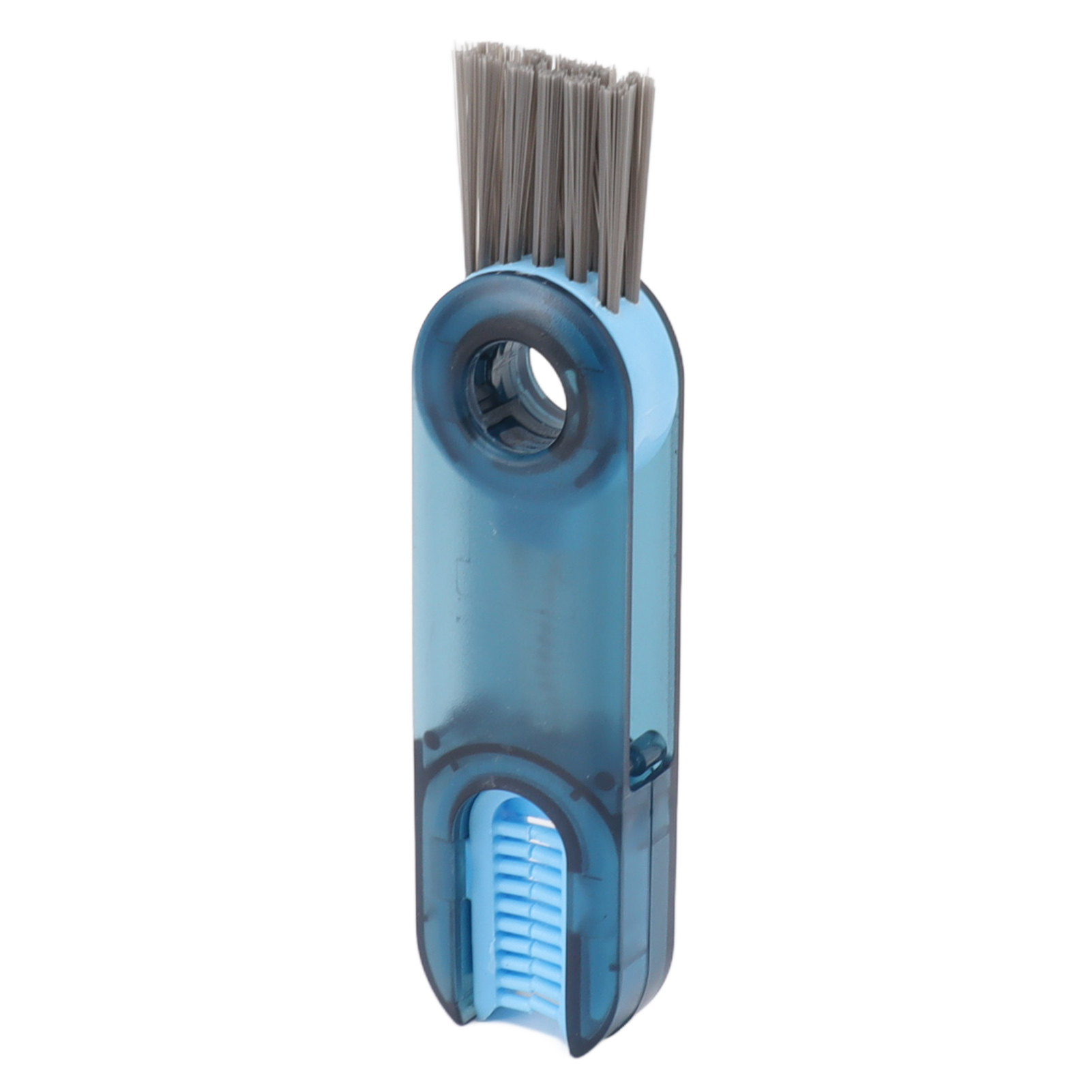 3-in-1 Multifunktions-reinigungsbürste Für Babyflaschen, Becher Und Deckel, Mit Fugenbürste, Blau