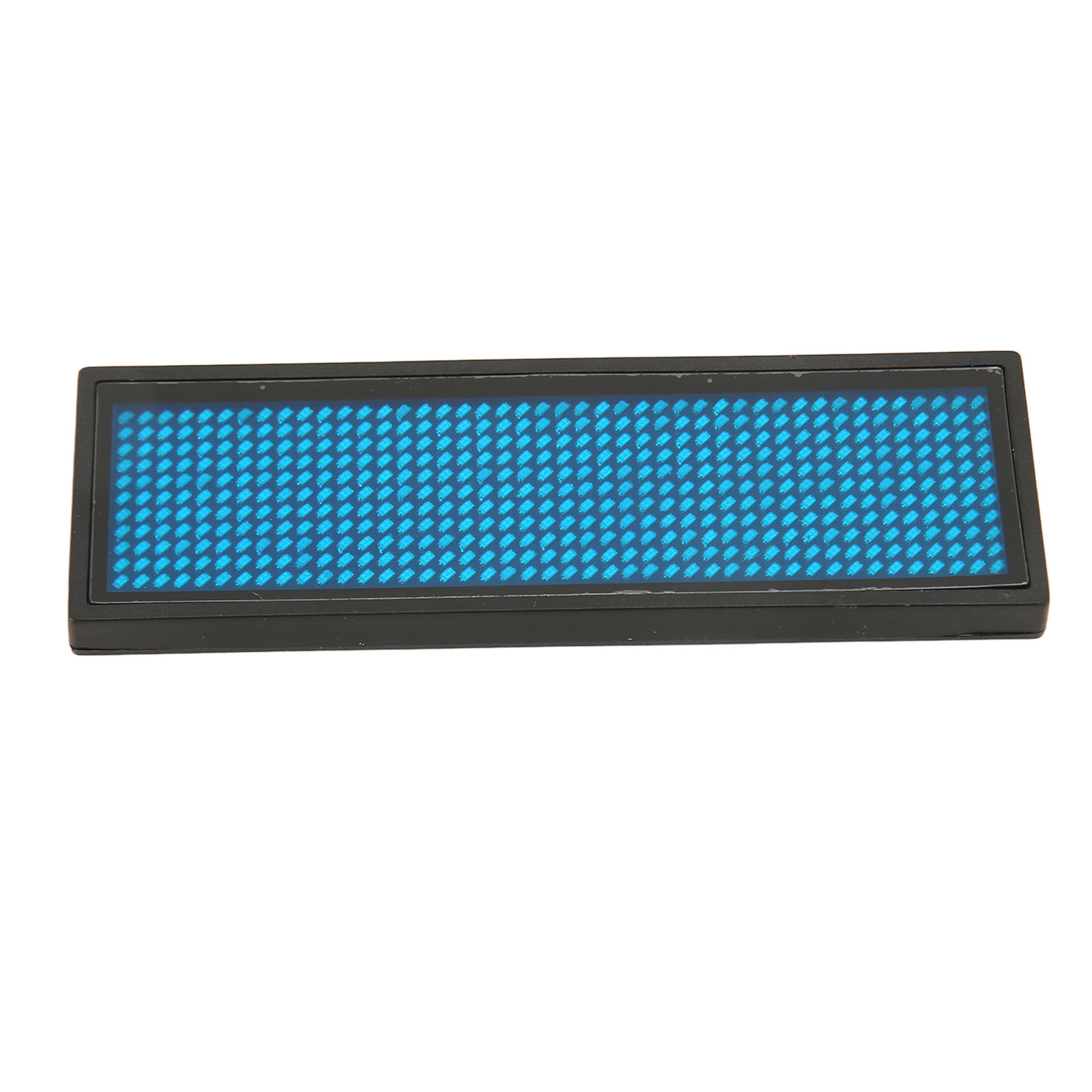 Programmierbarer, Blau Beleuchteter Ausweis Mit Led-beleuchtung, Scrollbildschirm Mit 4 Helligkeitsstufen, Inklusive Magnet, Visitenkarte Für Hotels Und Restaurants