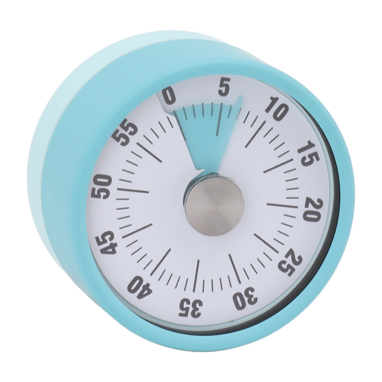Hochpräziser Mechanischer Küchentimer Aus Edelstahl Mit Countdown-timer Für Köche, Kochstoppuhr Für Zuhause Und Büro, Blau