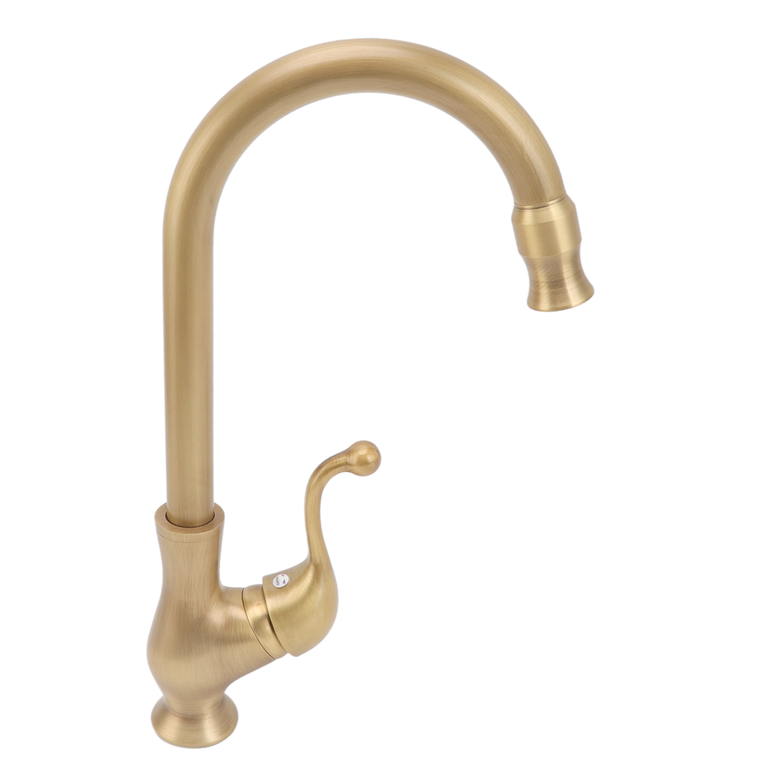 Einhebel-küchenarmatur Mit Ausziehmechanismus, Waschtischarmatur, Antikmessing, Warm- Und Kaltwasser, Bronze-finish