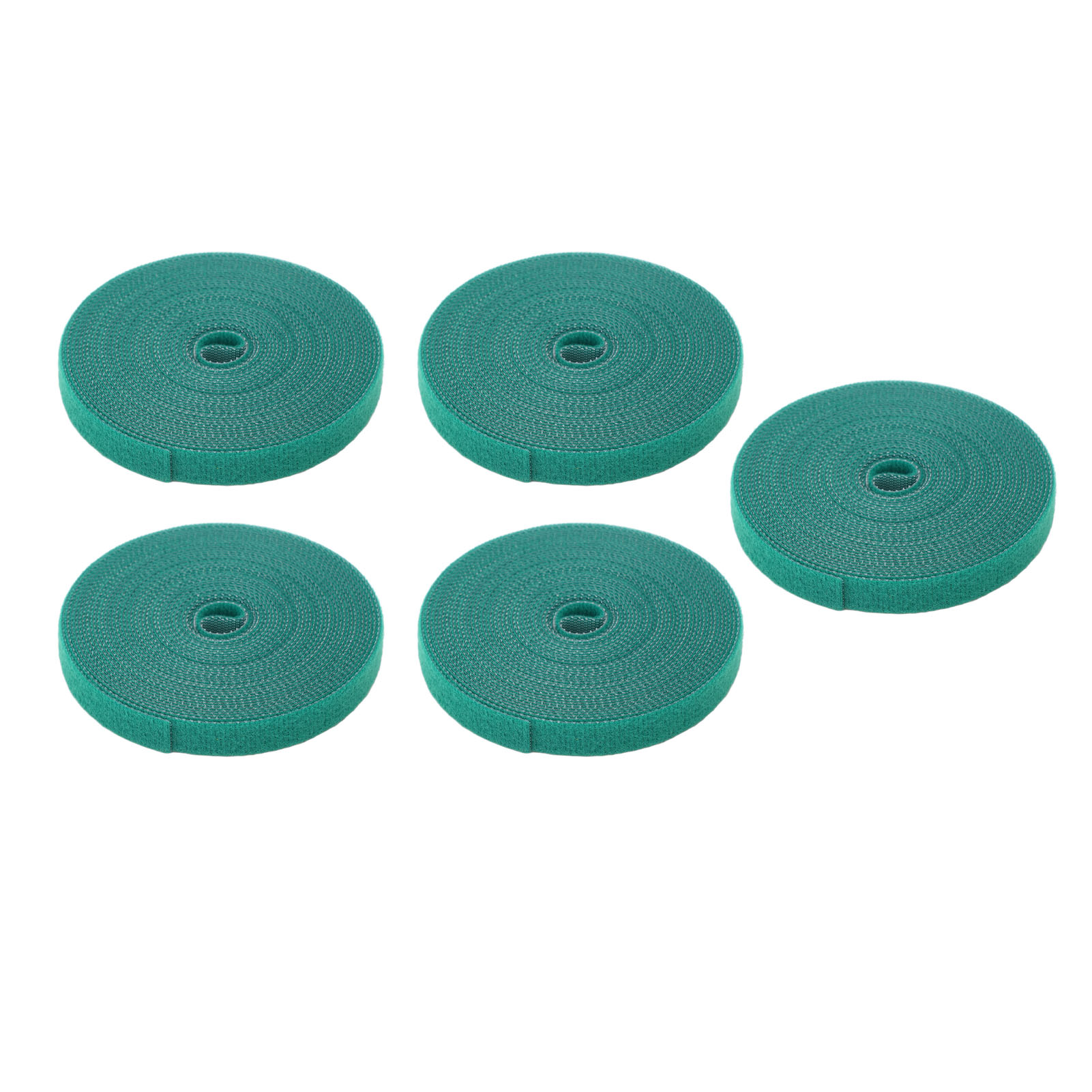 Rollen Wiederverwendbare Pflanzenbinder, Selbstklebendes Band, Gartenband, Nylon-baumbinder, Stützpfahl, Dunkelgrün