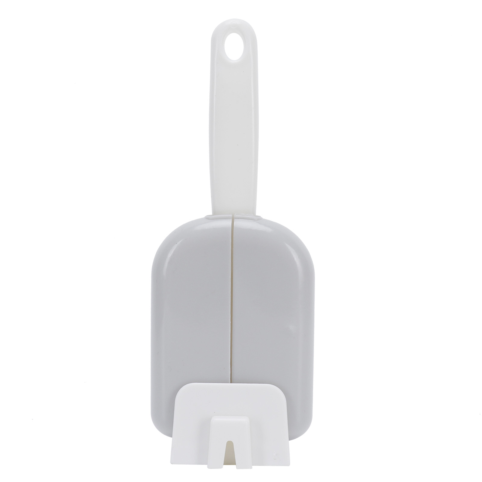 Reislöffel Mit Aufbewahrungsbox, Staubdicht, Aus Polypropylen, Küchenaccessoire, Grau.