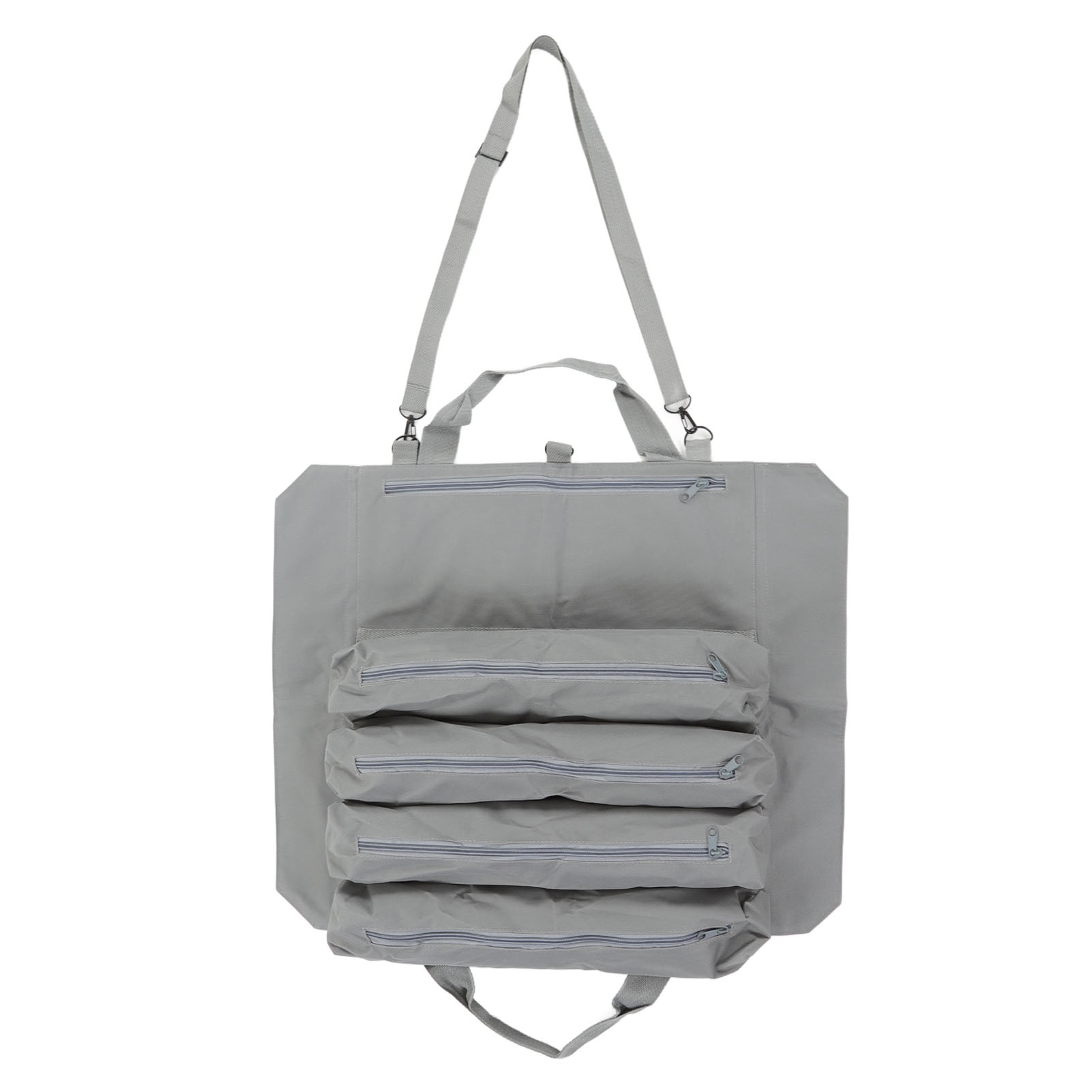 Aufrollbare Werkzeugtasche, Multifunktionale Tasche, Tragbar, Faltbar Und Mit Mehreren Fächern, Zur Aufbewahrung Von Schlüsseln Und Schraubenschlüsseln (grau).