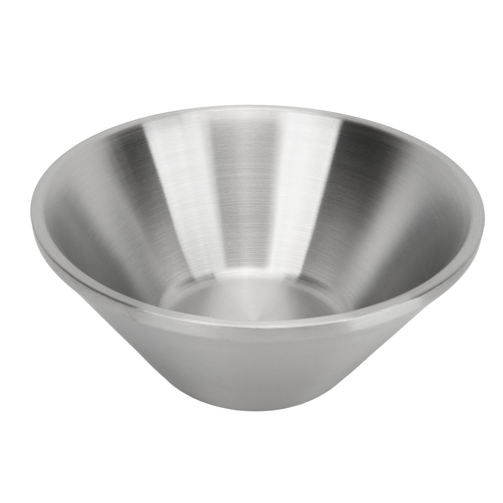 Multifunktionale Edelstahlschüssel Für Salate, Doppelwandig, Silberfarben, Nudelschüssel Und Küchenutensil, 18 Cm