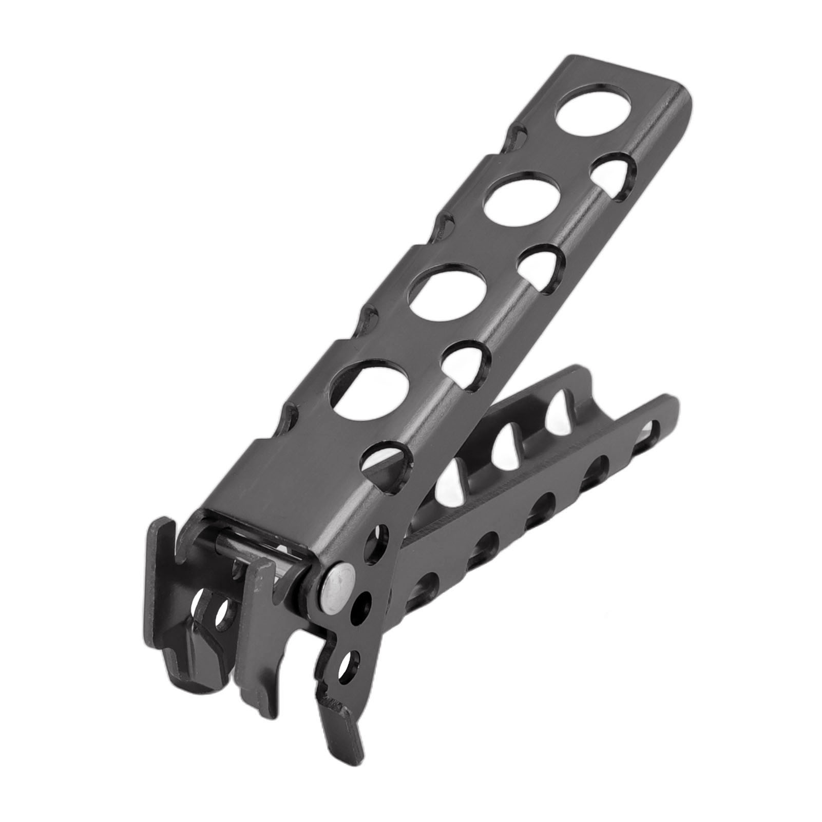 Griffe Aus Aluminiumlegierung Für Schüsseln Und Töpfe, Rutschfest Und Hitzebeständig, Tragbare Clips Für Küchenutensilien, Ideal Für Camping, Grau