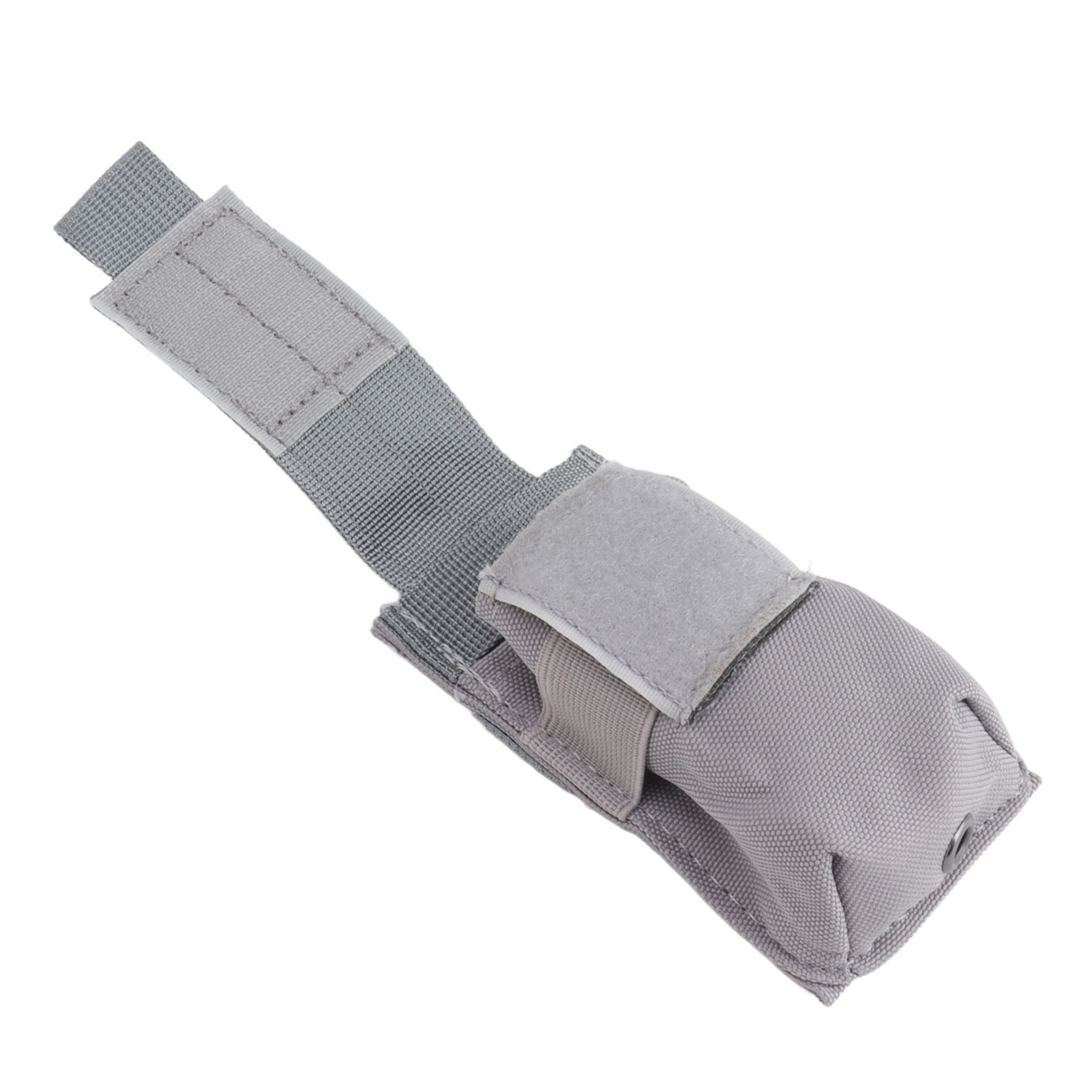 Wasserdichte Nylon-taschenlampe, Stylische Graue Taschenlampentasche Für Outdoor-aktivitäten, Robuste Aufbewahrungstasche.