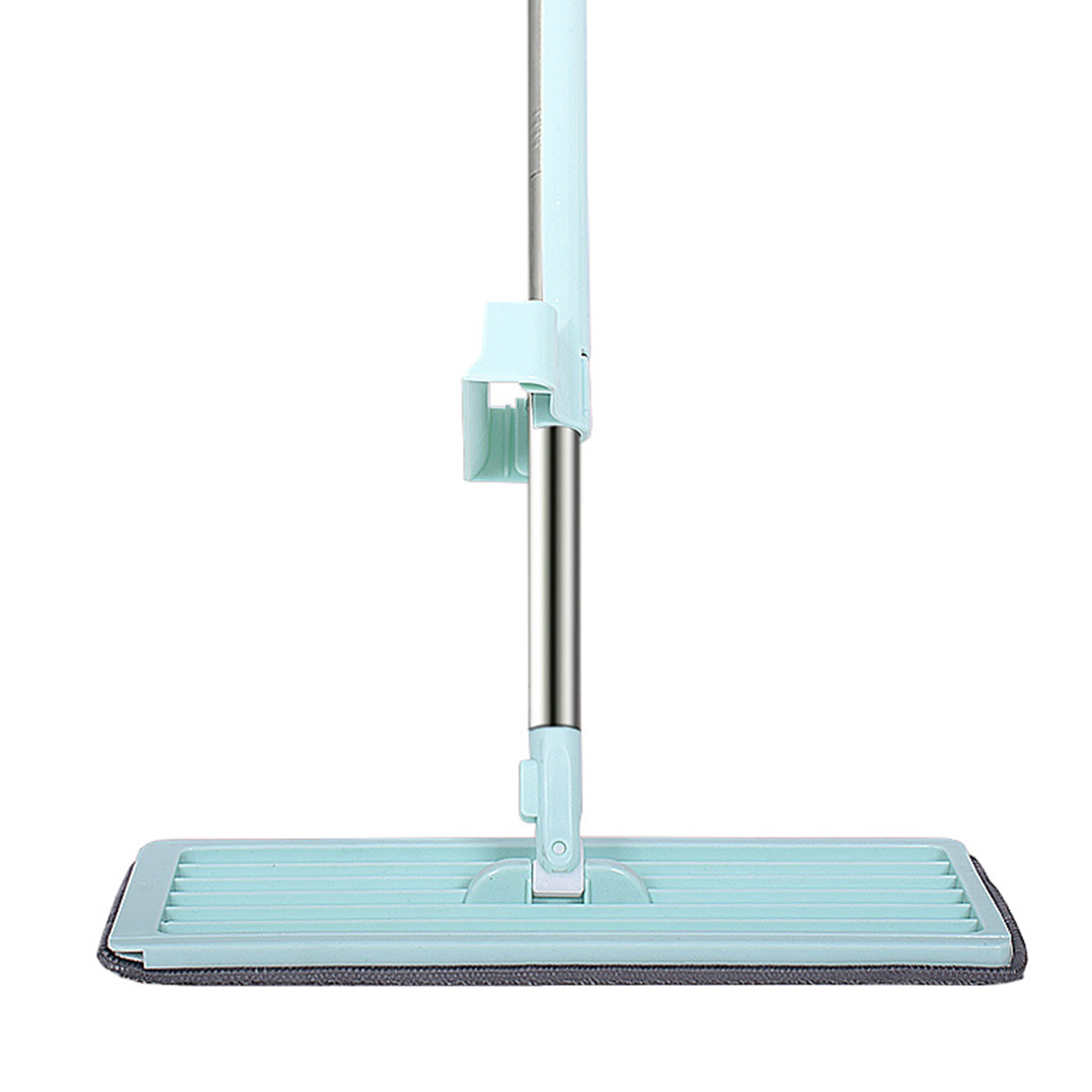 Flachwischer Mit Langem Stiel, 360° Drehbar, Für Trockene Und Nasse Böden Geeignet, Für Zuhause Und Büro (grün).