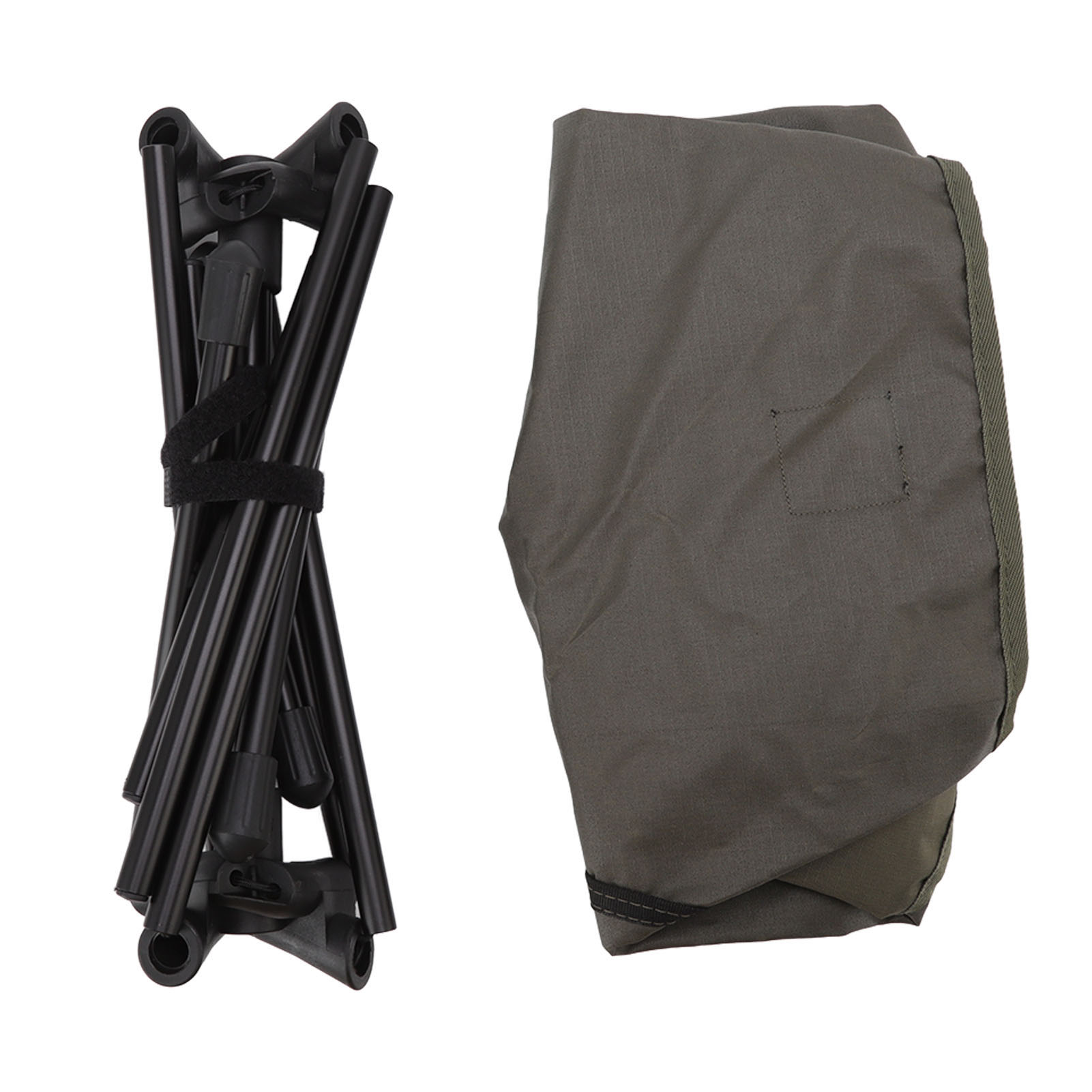 Leichter Moon Chair Klappstuhl Aus Aluminiumlegierung Und Oxford-gewebe, Niedrige Rückenlehne, Ideal Für Camping, Strand Und Angeln (grün).