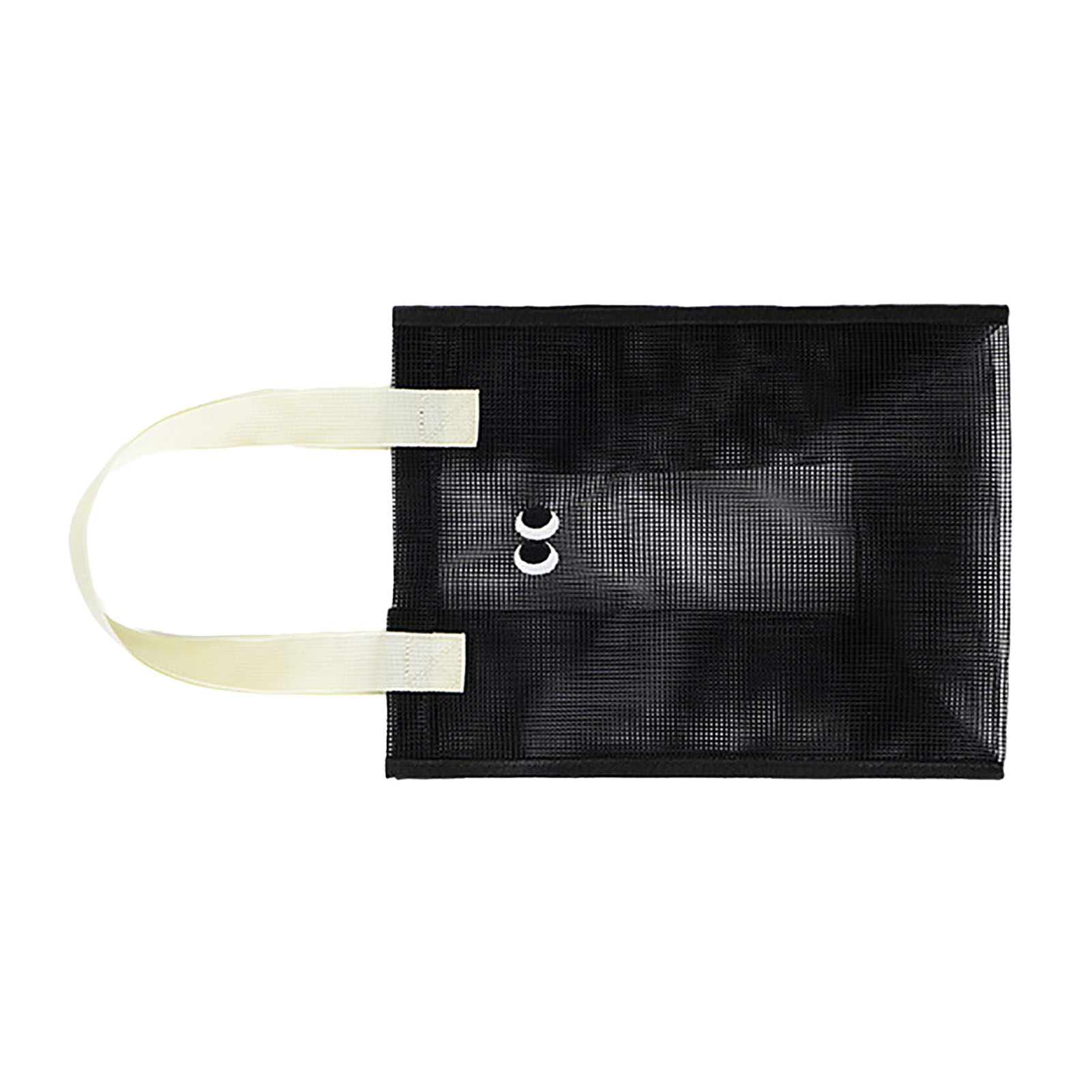 Tragbarer Duschkorb Aus Netzgewebe Zum Aufhängen, Schnelltrocknender Duschbeutel Für Badezimmer, Reisen, Toilettenartikel, Make-up, Strand, Schwarz