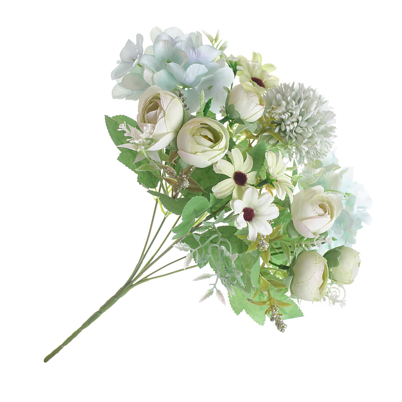 Realistische Künstliche Seidenblume, Grün, Heimdekoration, Hochzeit, Boutique, Fotografie