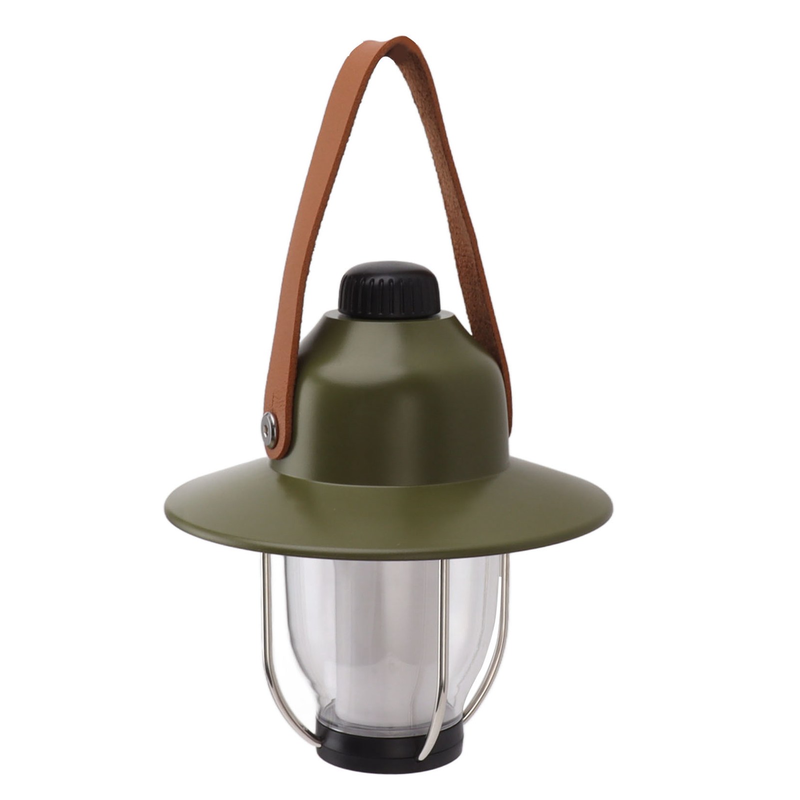 Wiederaufladbare Led-campinglampe Per Usb, Tannenzapfen-design, 3 Leuchtmodi, Laterne Für Zelt Und Outdoor-aktivitäten, Grüne Farbe