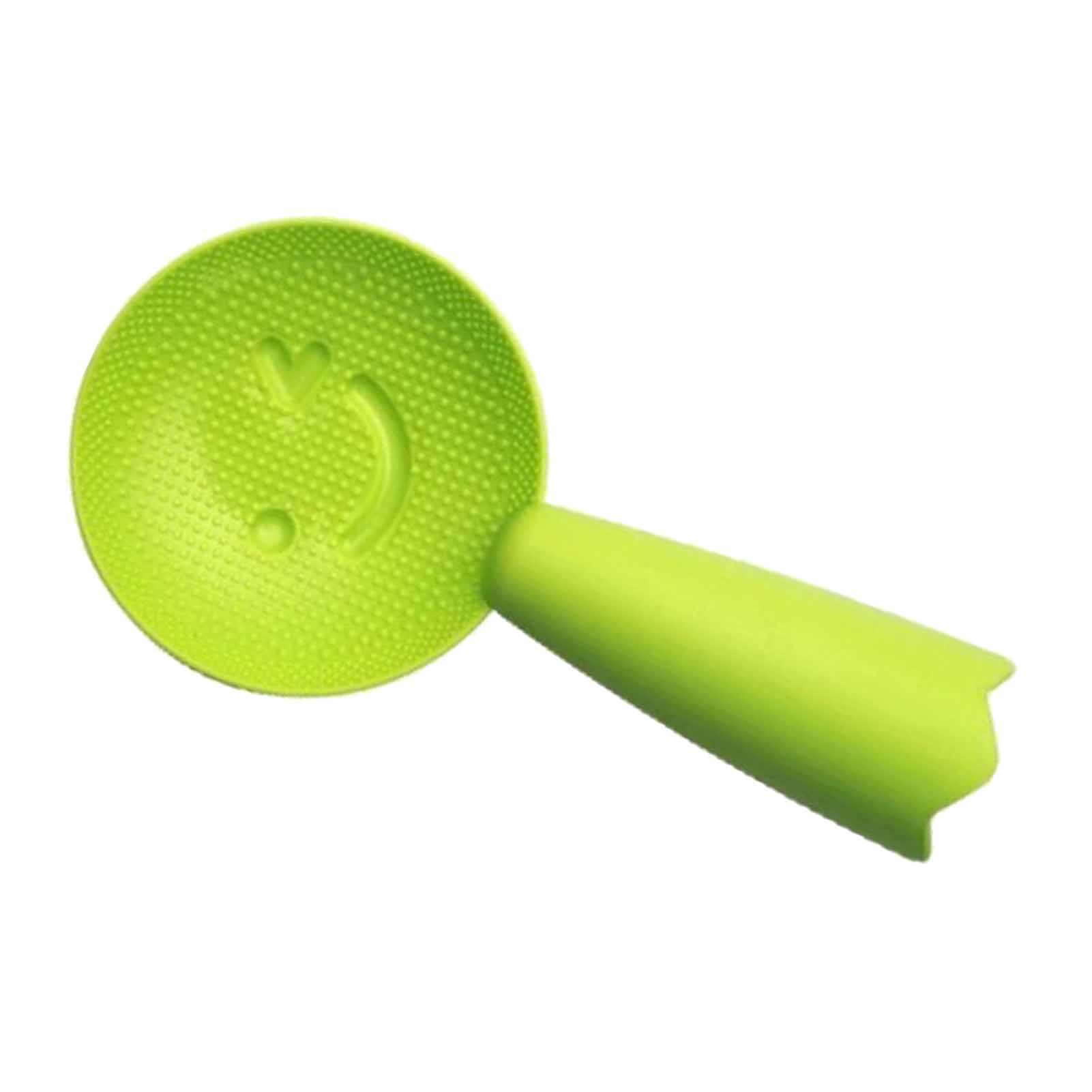 Lächelnder Reislöffel, Antihaftbeschichteter Reiskocher-spatel, Freistehend, Grün, Für Die Heimische Küche, 1 Stück