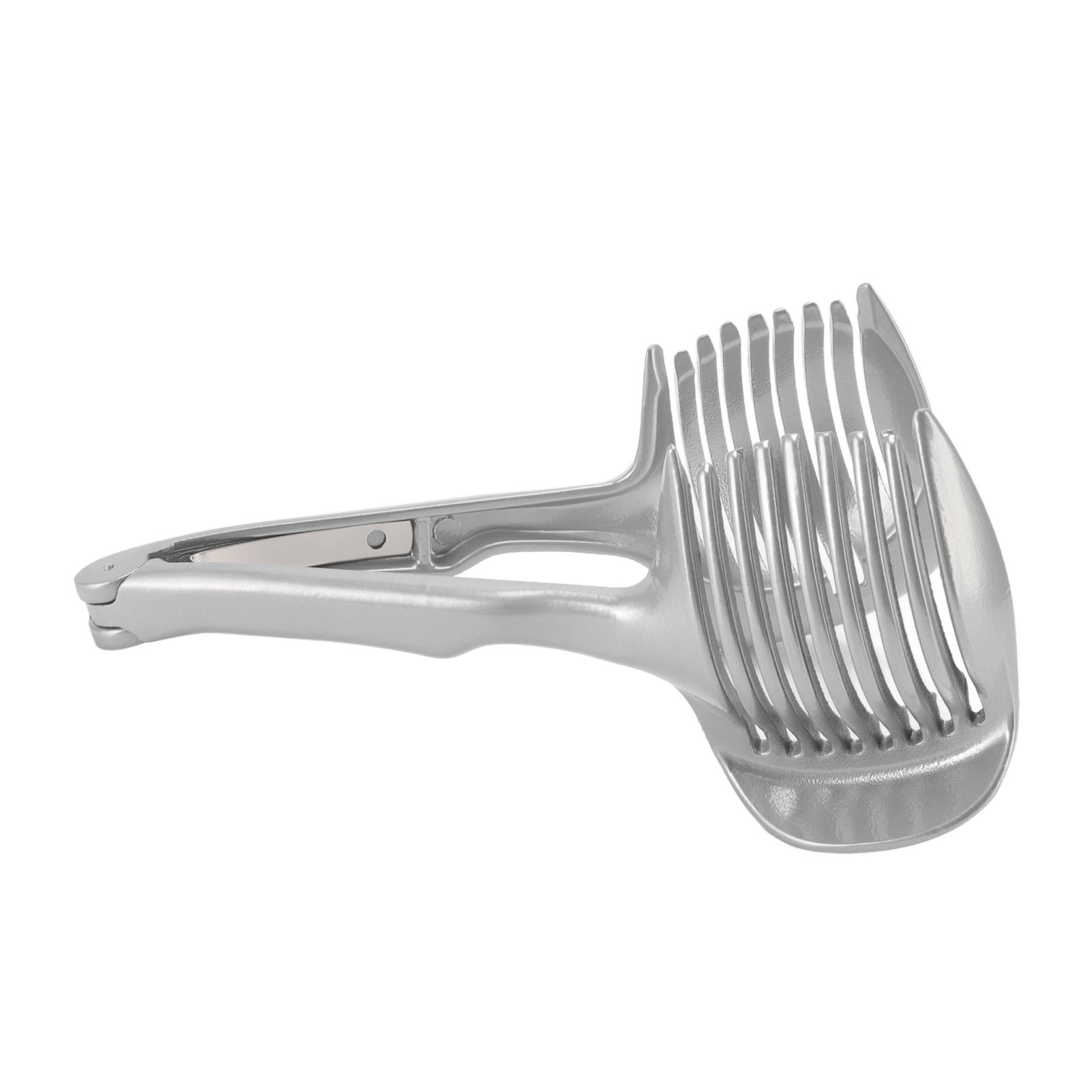 Langlebiger Und Umweltfreundlicher Zitronenschneider Aus Aluminiumlegierung Mit Zange, Für Tomaten, Zwiebeln Und Zitronen.