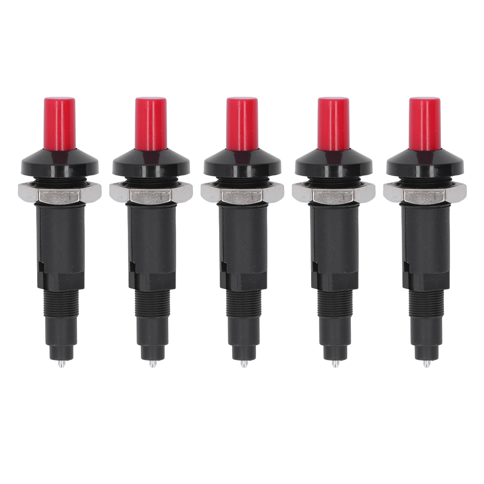 Packung Mit 5 Piezoelektrischen Druckknopffeuerzeugen Mit Einzelstecker, Küchenfeuerzeugzubehör, Kompatibel Mit Gasheizgeräten.