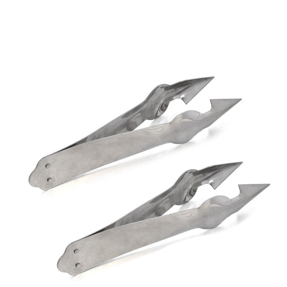 Set Mit 2 Ananasschälern Aus Edelstahl, Küchenschneideclips