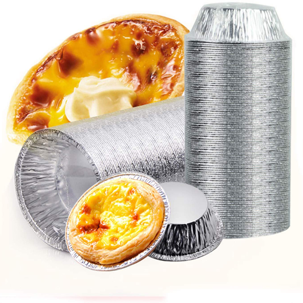 100 Einweg-eierkuchenformen Aus Aluminium