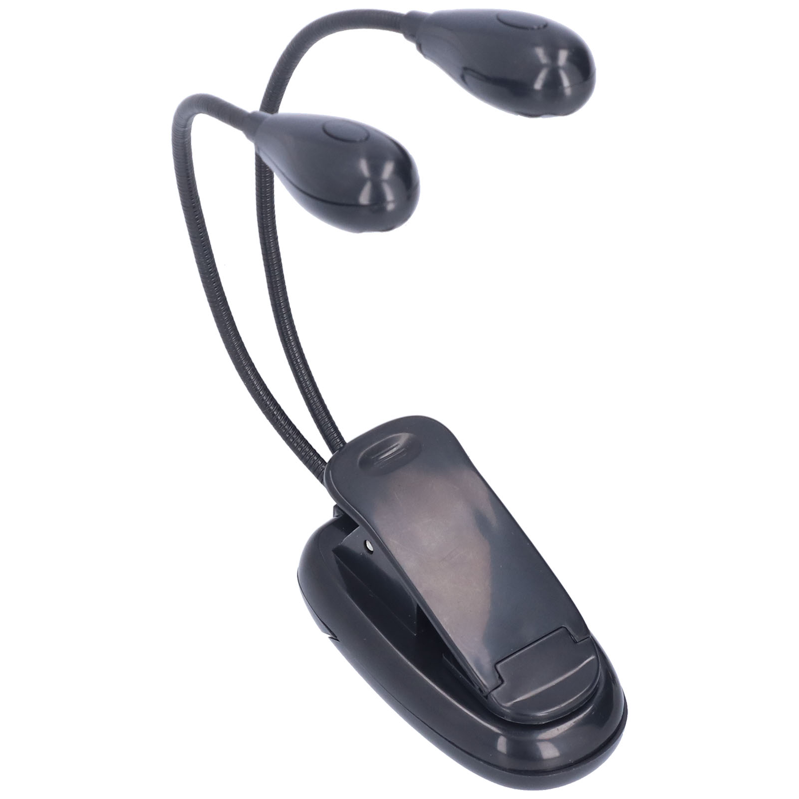 Led-leselampe Mit Klemme, Augenschutz, 360°-drehung, Weißes Licht, Doppelpol, 4 Leds, Ideal Für Schüler.
