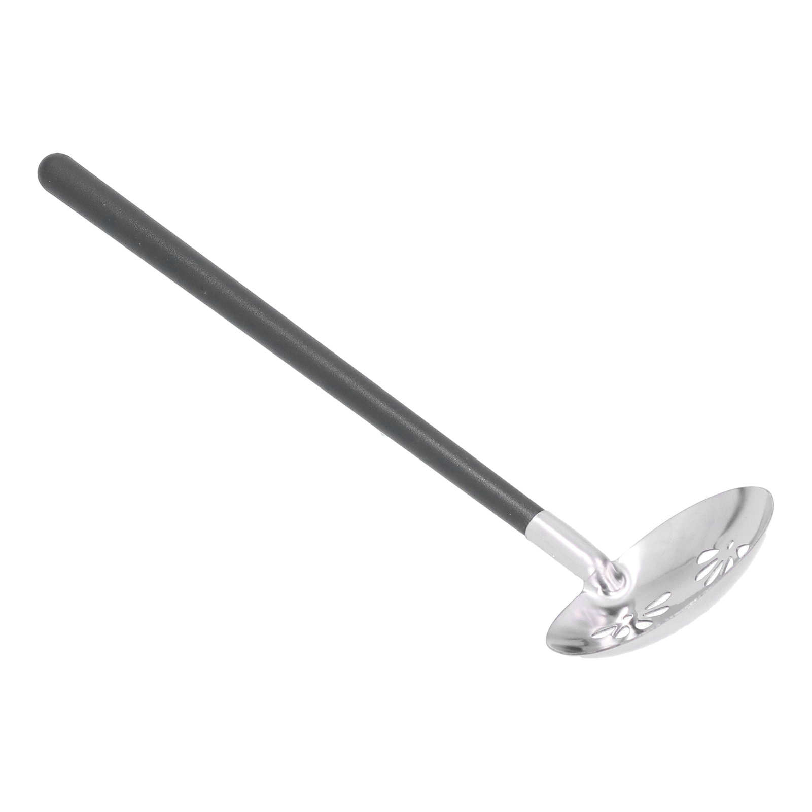 Runder Edelstahllöffel (26 Cm), Schöpfkelle Für Warme Speisen, Geschirr Für Zuhause, Küche, Restaurants Und Hotels, Sieb