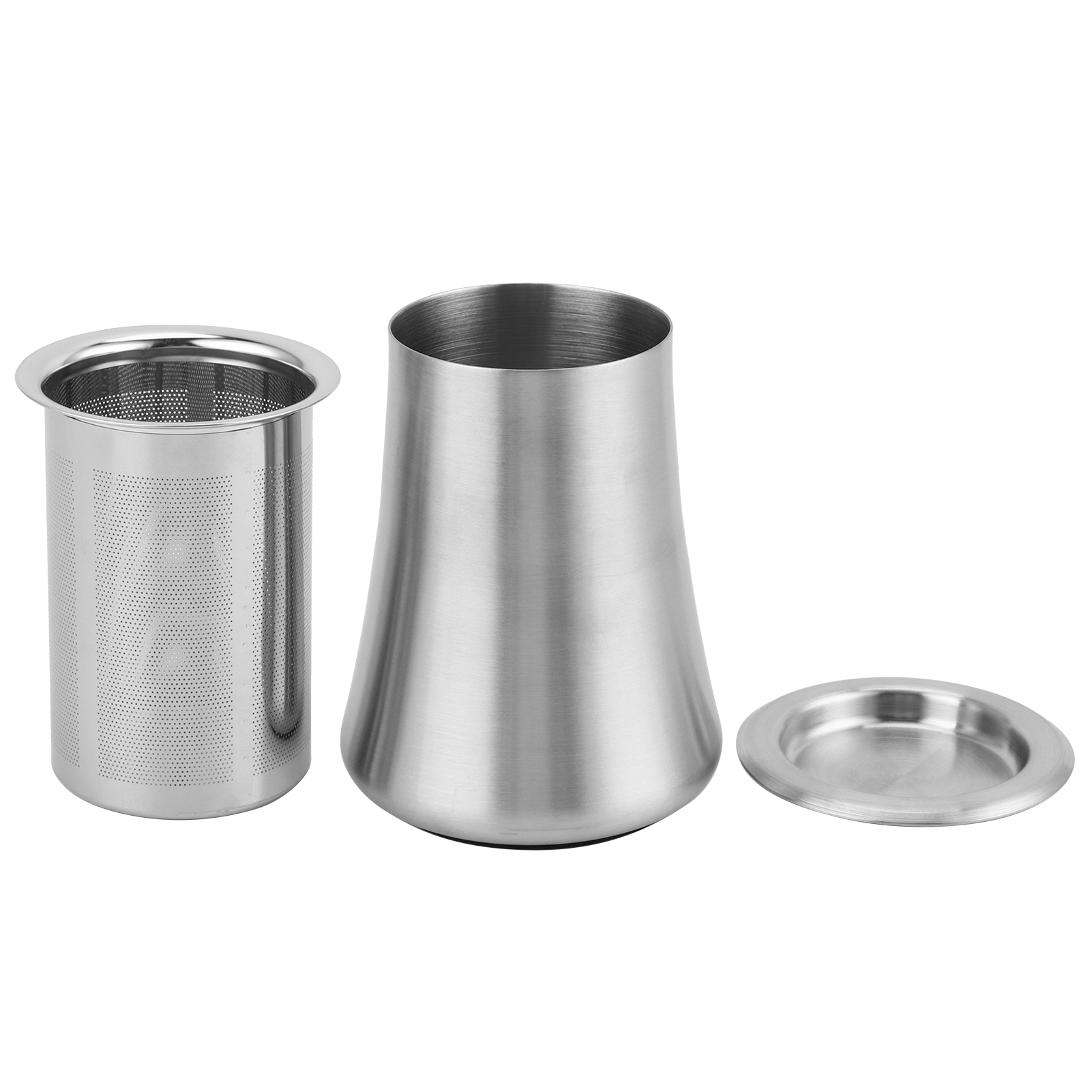 Kaffeesieb Aus Edelstahl 304, Pulversiebbehälter, Haushaltsfilter, Sandgestrahlte Oberfläche