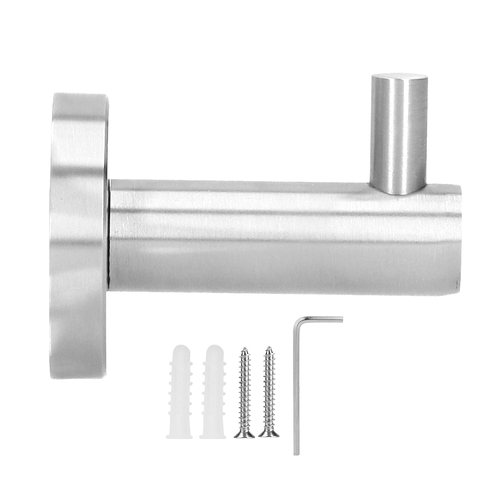 Wandhaken Aus Edelstahl Zum Aufhängen Von Jacken Und Handtüchern, Ideal Für Küche, Bad Und Schlafzimmer.