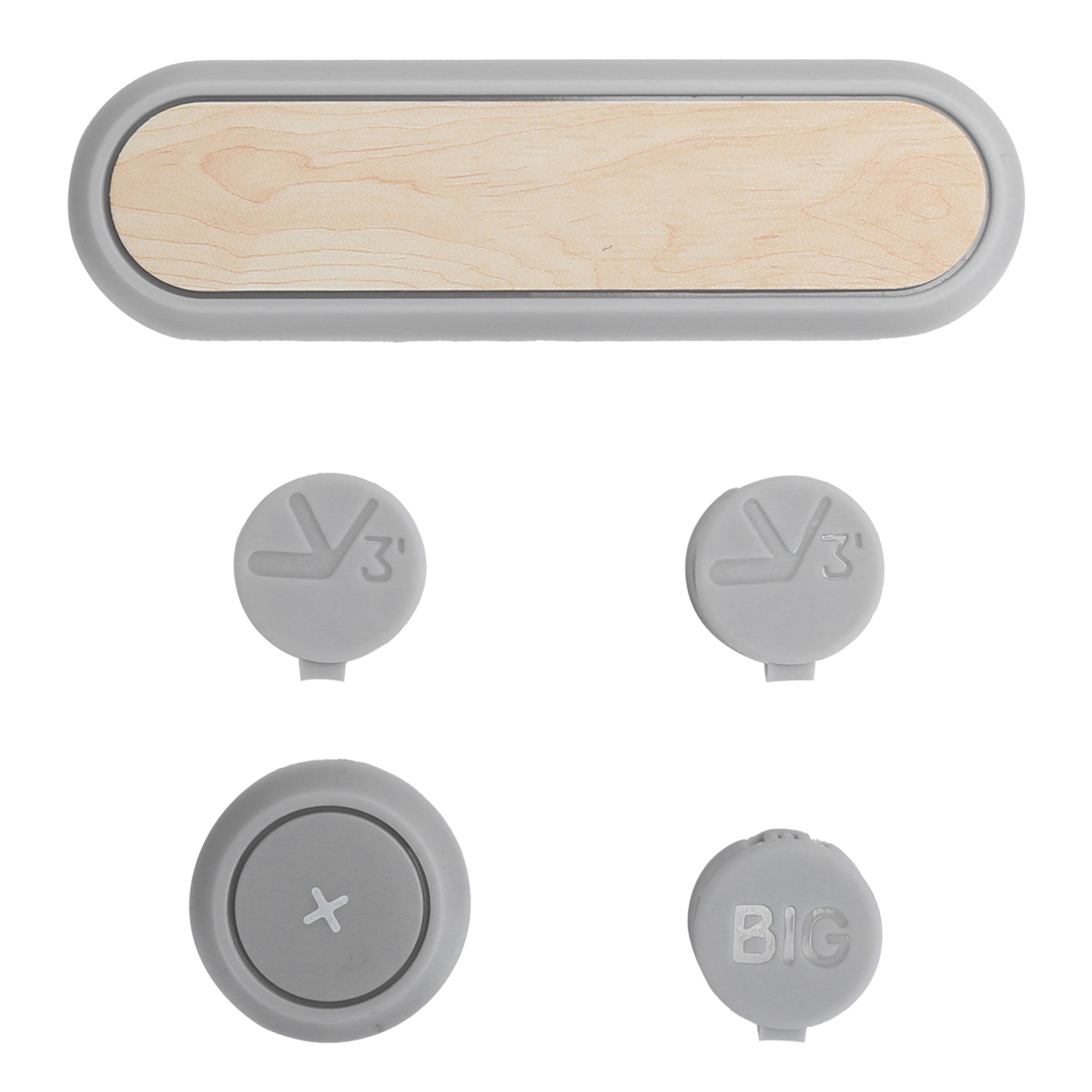 Magnetische Kabelclips, Multifunktionaler Kabelorganizer Für Büro, Zuhause, Auto, Kirschholzfarbe