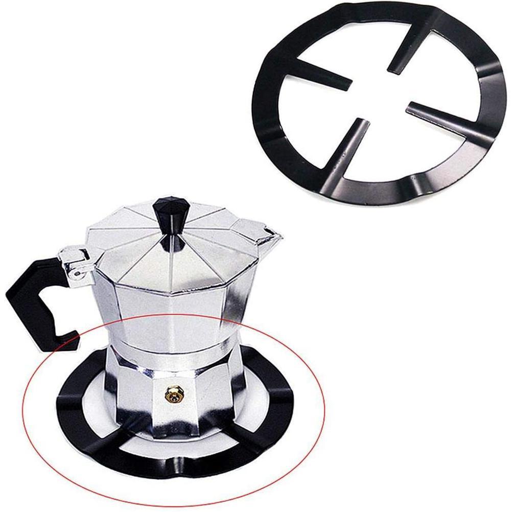 Italienischer Kaffeemaschinenständer, Italienischer Kaffeemaschinenständer Aus Stahl, Gaskochfeldständer, Stützring, Grill, Küchenzubehör