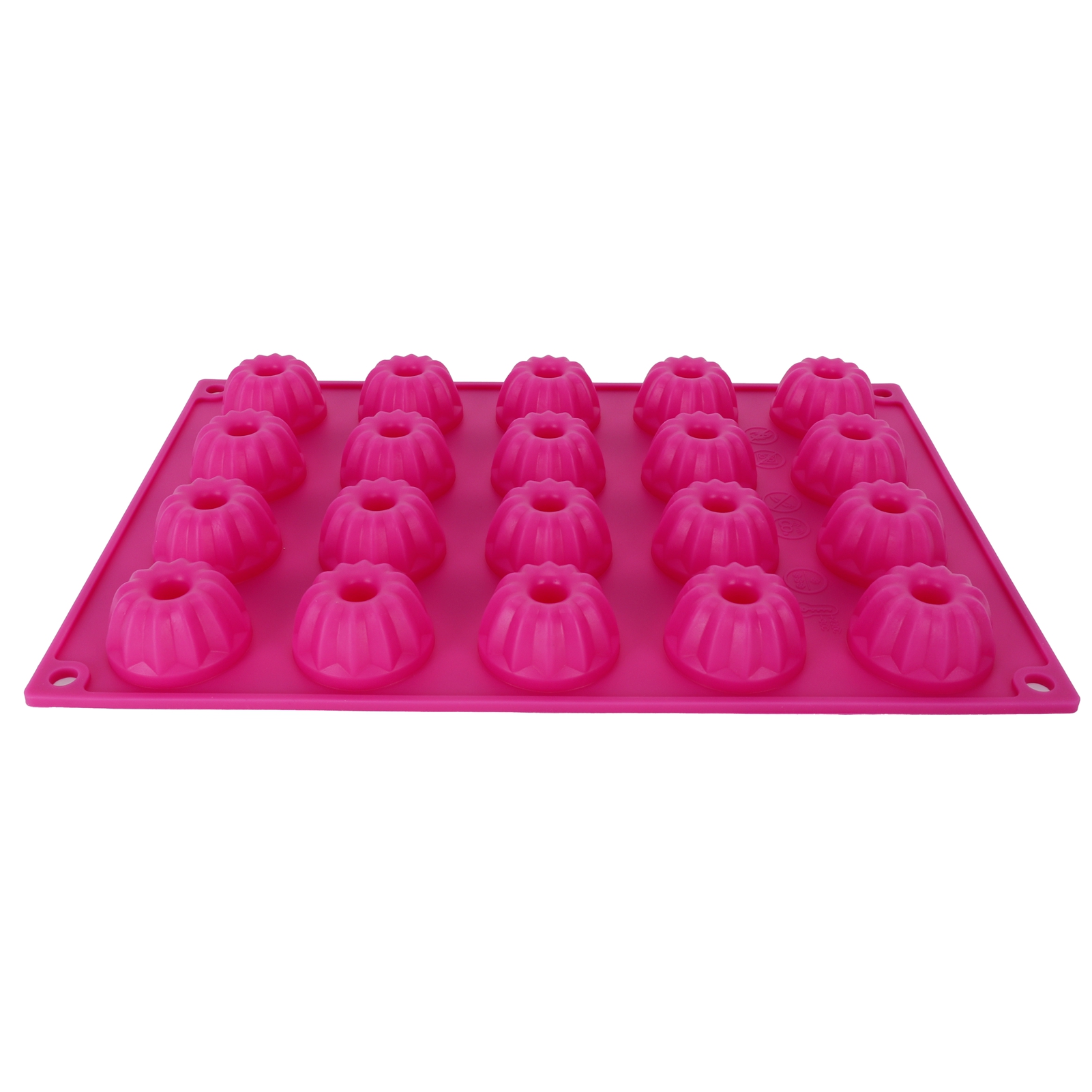 Rosarote Silikon-kuchenform, Antihaftbeschichtet, Zum Backen Und Kuchenbacken.