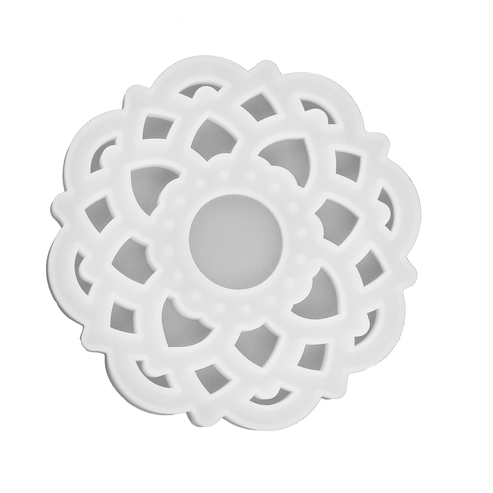 Diy-kristall-epoxidharzform, Innovative Silikonform Für Lotusförmigen Spiegelkerzenhalter, Ideal Für Die Gebäckherstellung (art.-nr. 60-734).