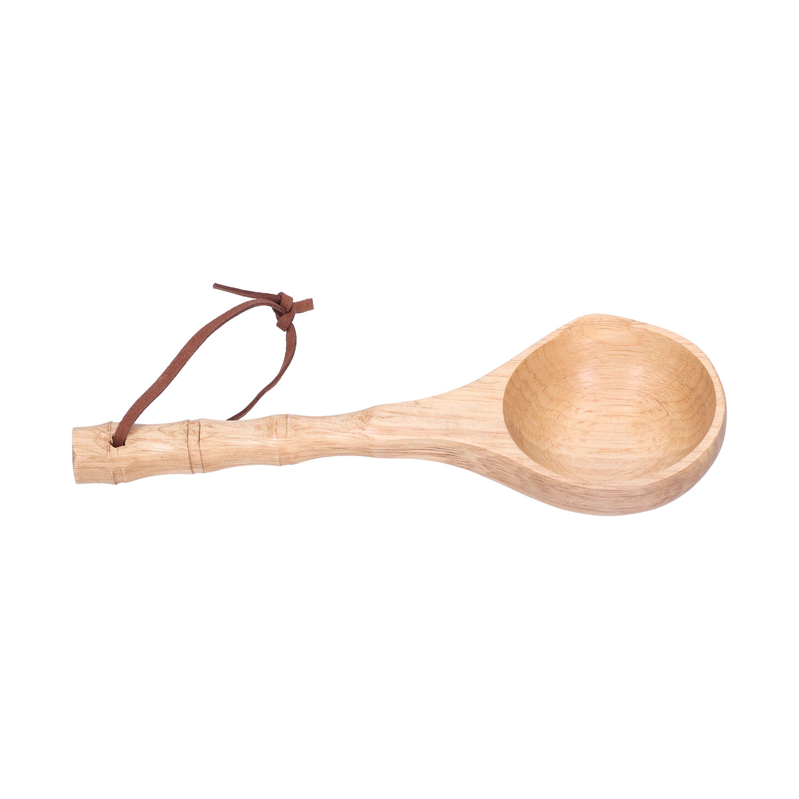 Langstieliger Holzlöffel, Robust, Für Suppe Oder Brei, Küchenutensil, Helle Farbe