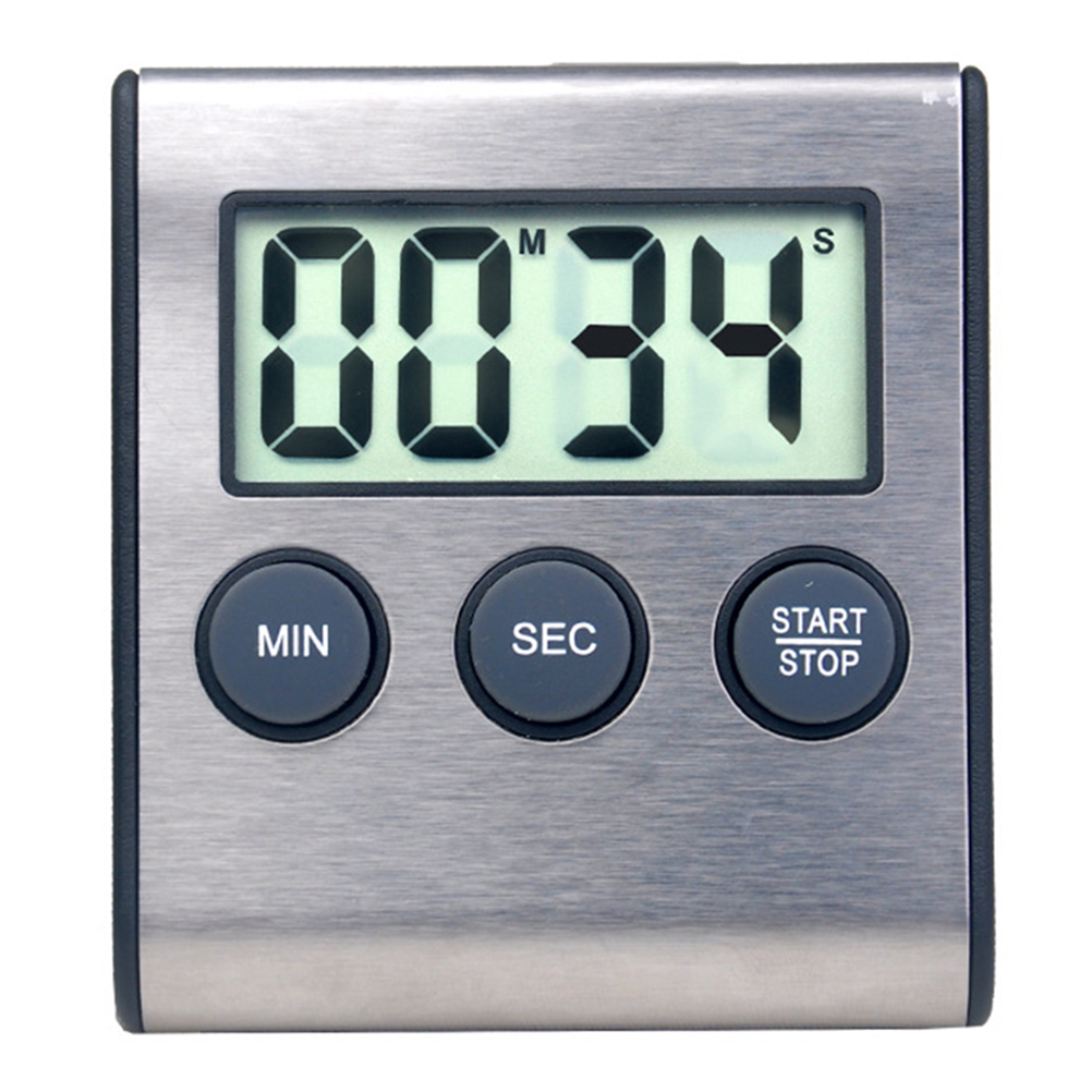 Miniatur-digital-küchentimer Mit Alarmfunktion, Tragbarer Magnetischer Kochtimer Für Grill Und Spa.