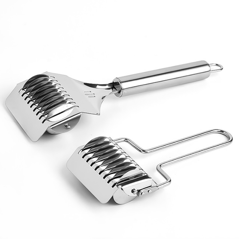 Set Aus 2 Manuellen Nudelwalzen Aus Edelstahl Für Die Küche: Werkzeuge Für Pasta, Nudeln, Spaghetti, Schalotten Usw.