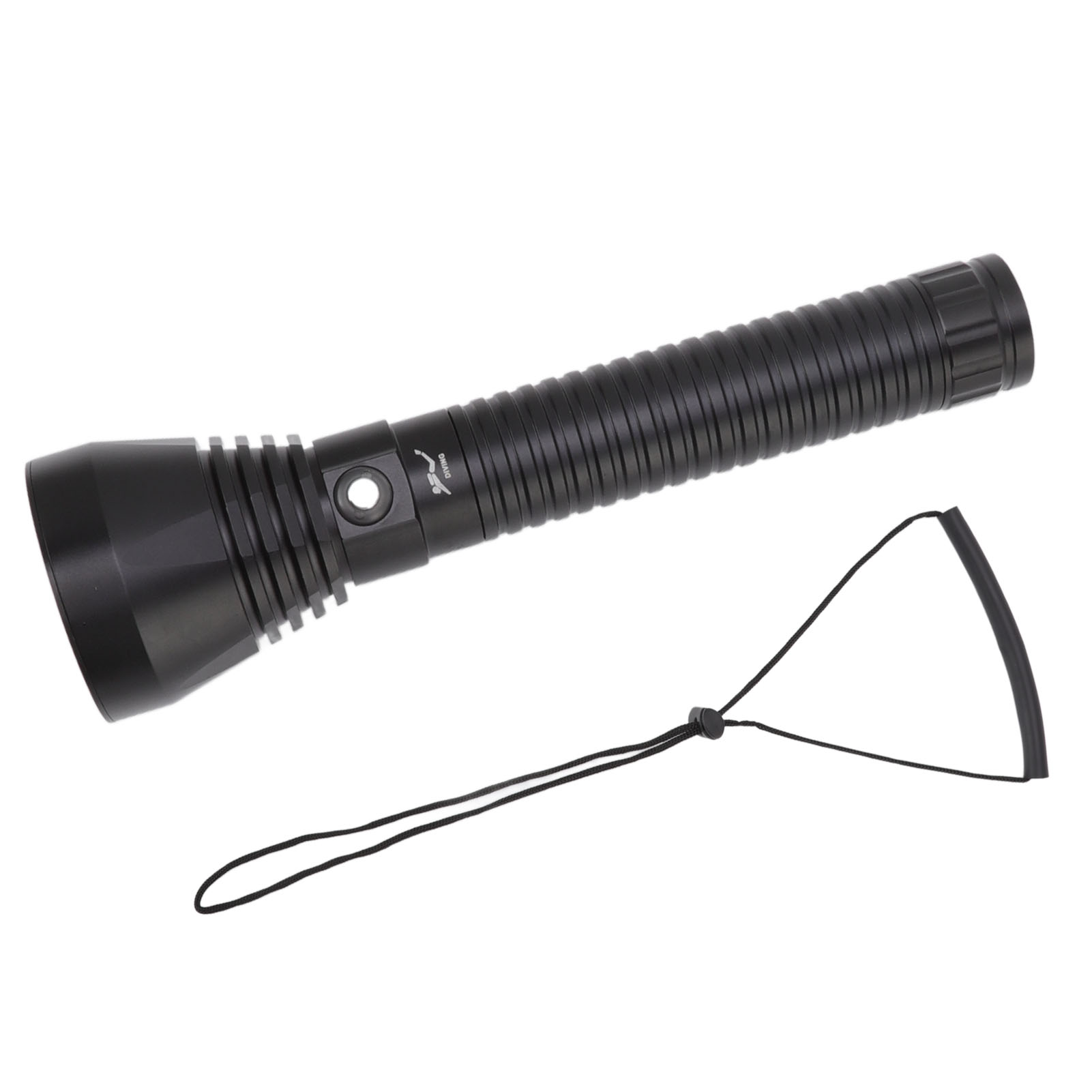 5000 Lm Taucherlampe, Ipx8 Wasserdicht, Hohe Helligkeit, Reichweite Bis Zu 80 M Tiefe, Mit Handschlaufe Für Den Außeneinsatz (weißes Licht).